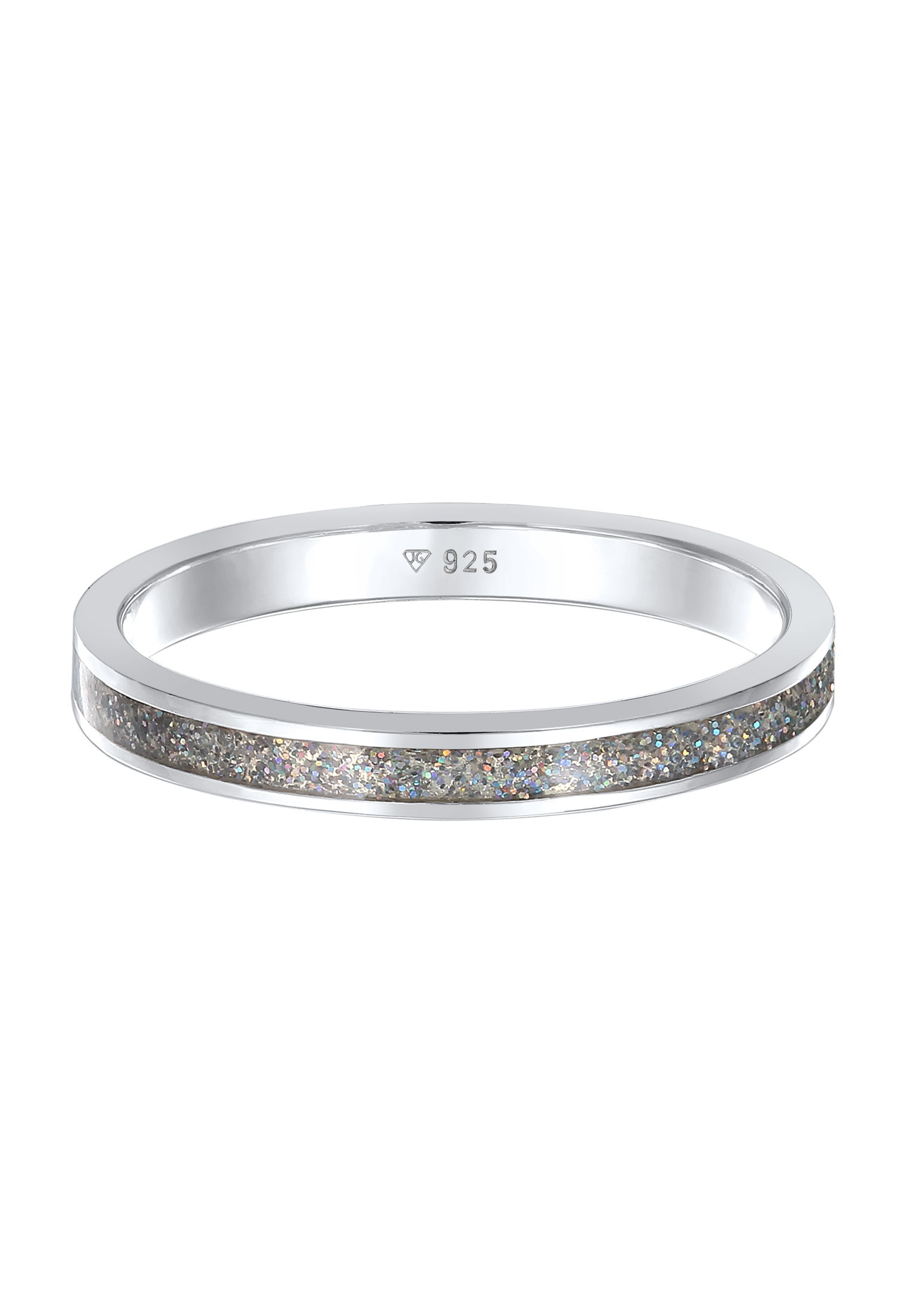 Elli Silberring »Ring Stapelring Basic Emaille 925 Silber«