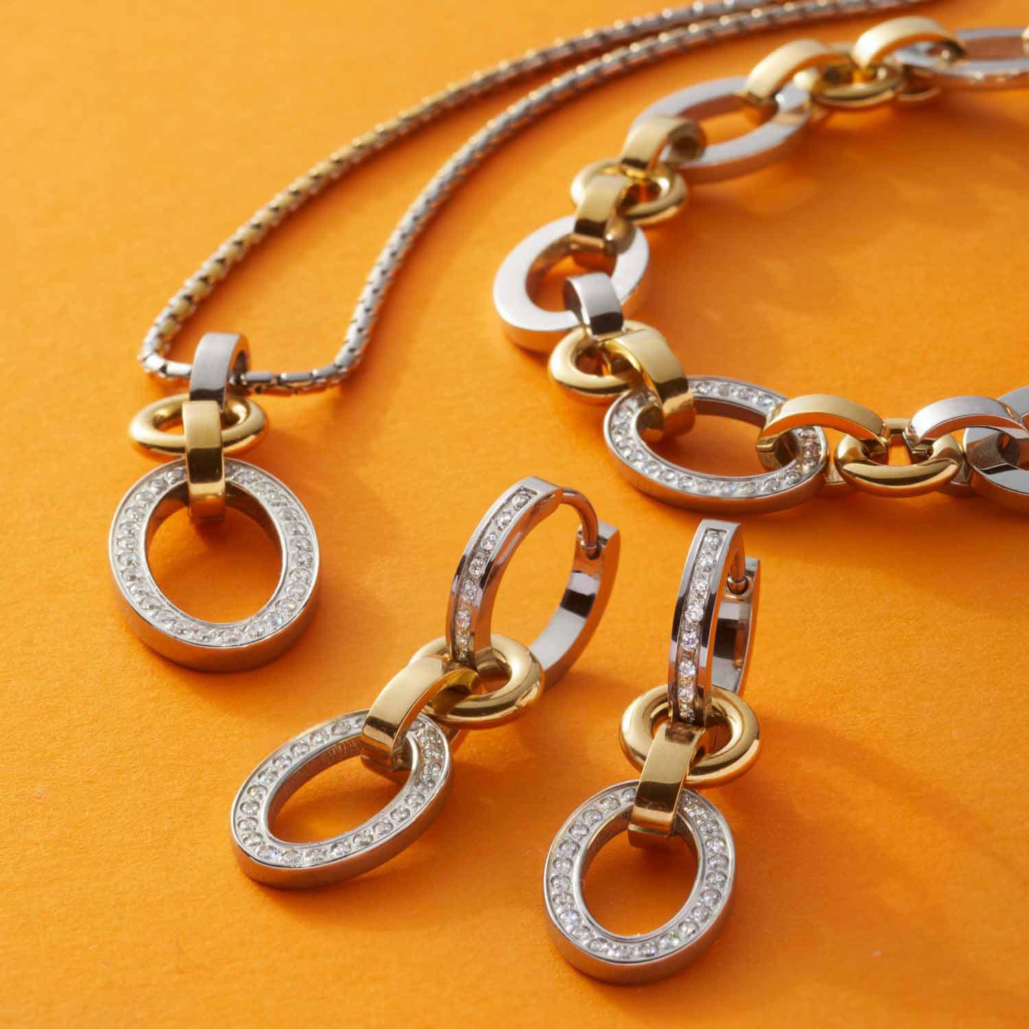 LEONARDO Armband »Lena, 023403«, mit Zirkonia (synth.)