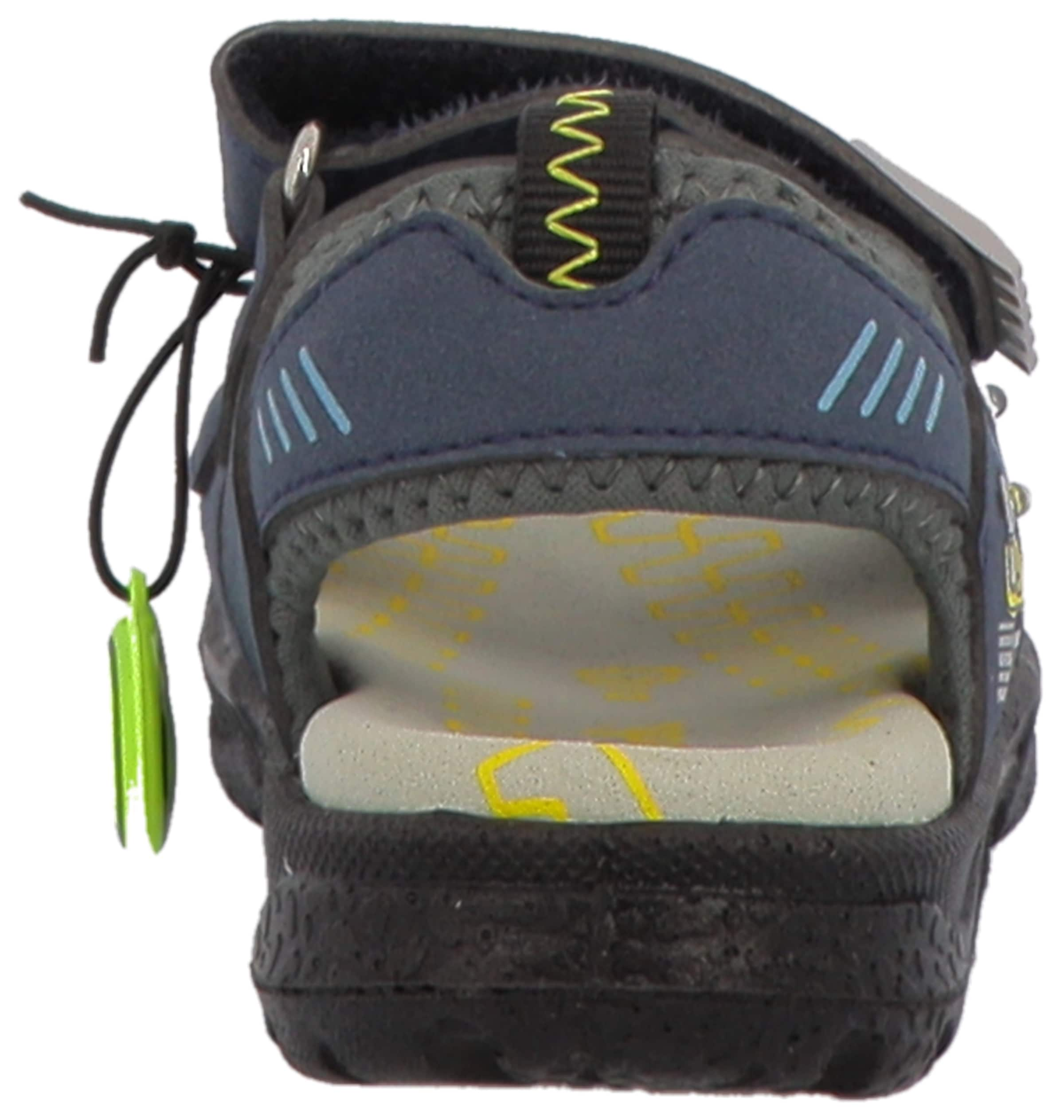 Lurchi Sandale »Blinkschuh WMS: Kodo«, Sommerschuh, Klettschuh, Outdoorschuh, mit cooler Blinkfunktion