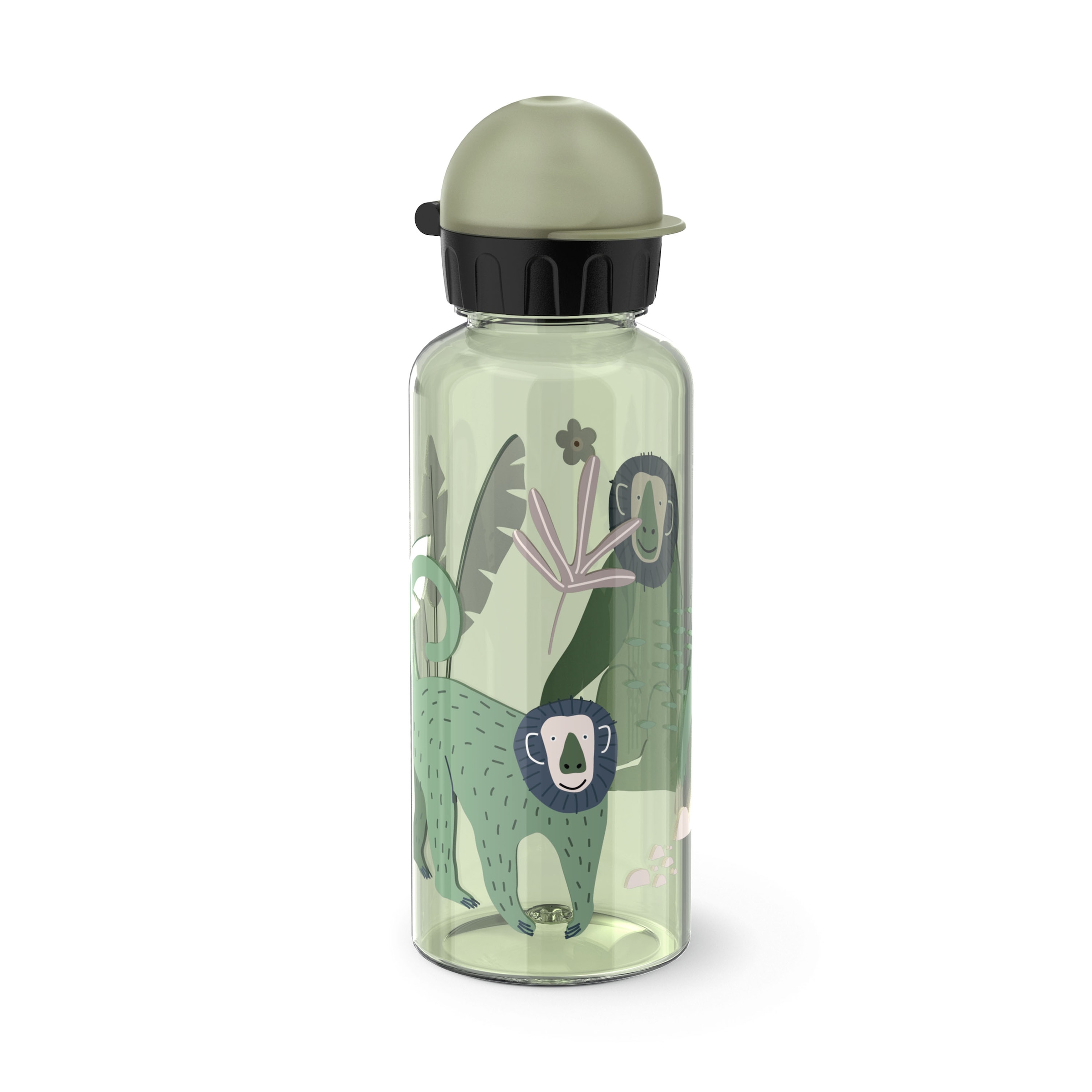Emsa Trinkflasche »Kids« 100 % dicht, leicht, 0,6 L, Dreh-Trinkverschluss, transparent