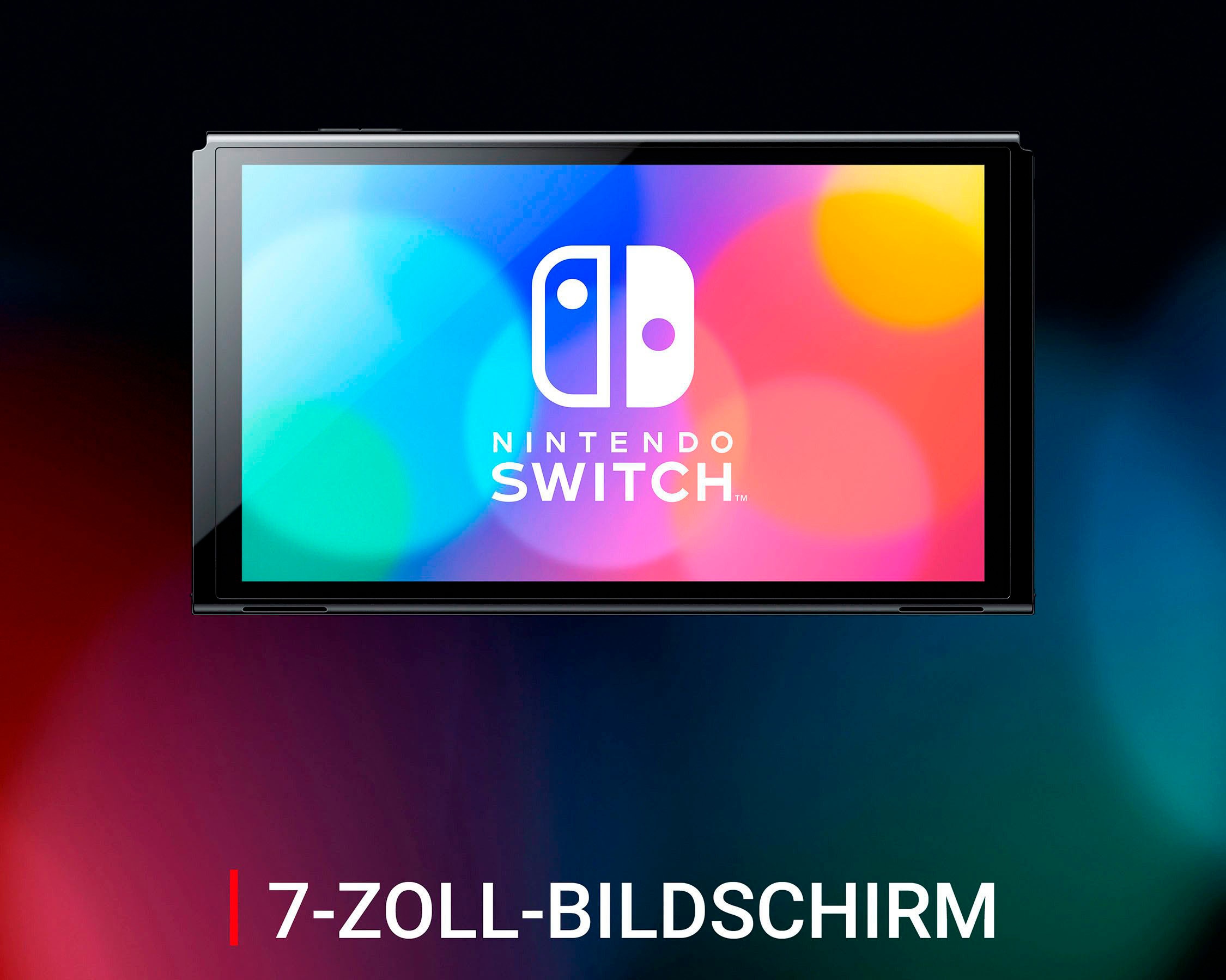 Nintendo Switch Konsolen-Set »OLED + Gratis Big Brain Academy + Everybody 1-2-Switch!«