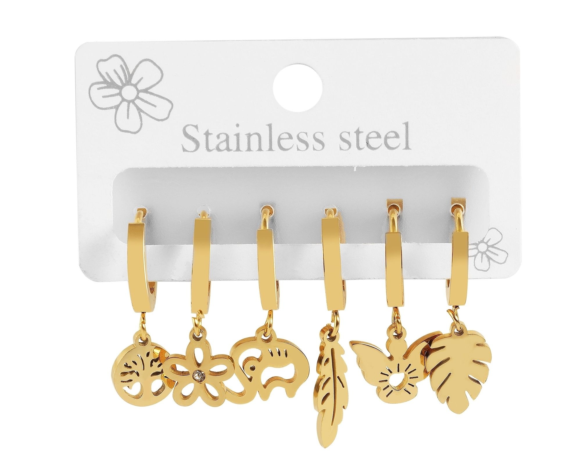 Adelia´s Kettenanhänger »Damen Anhänger aus Edelstahl«