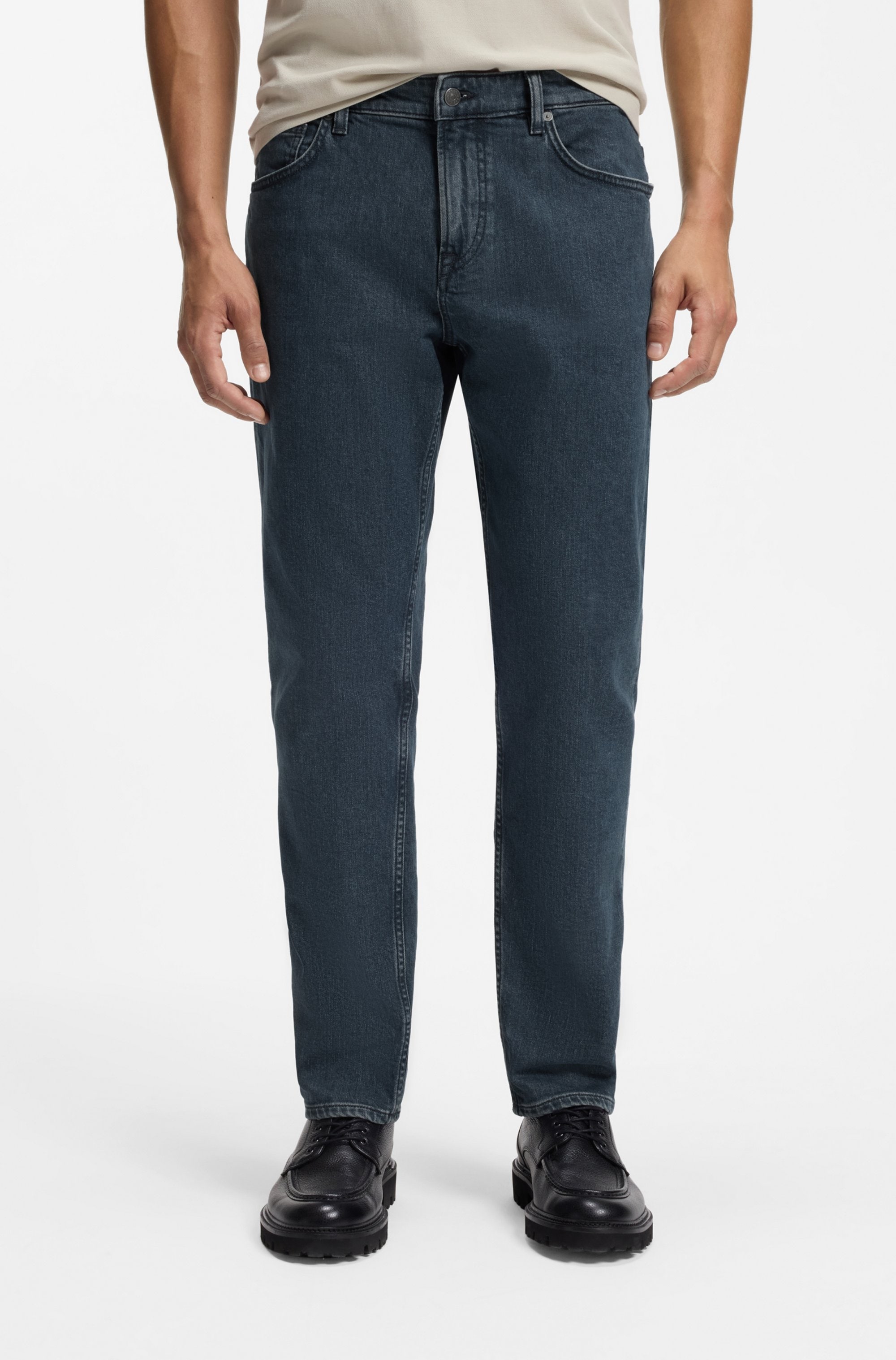 BOSS ORANGE Regular-fit-Jeans »RE.MAINE BO« mit normaler Leibhöhe, Stretch-Denim