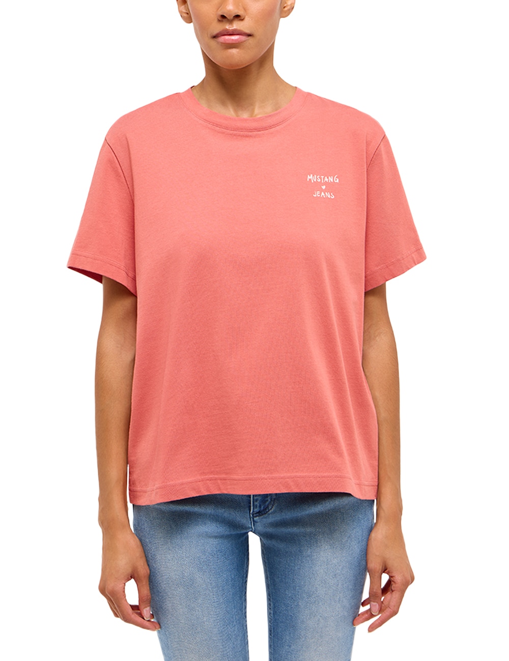 MUSTANG Kurzarmshirt »Damen Style Floris«