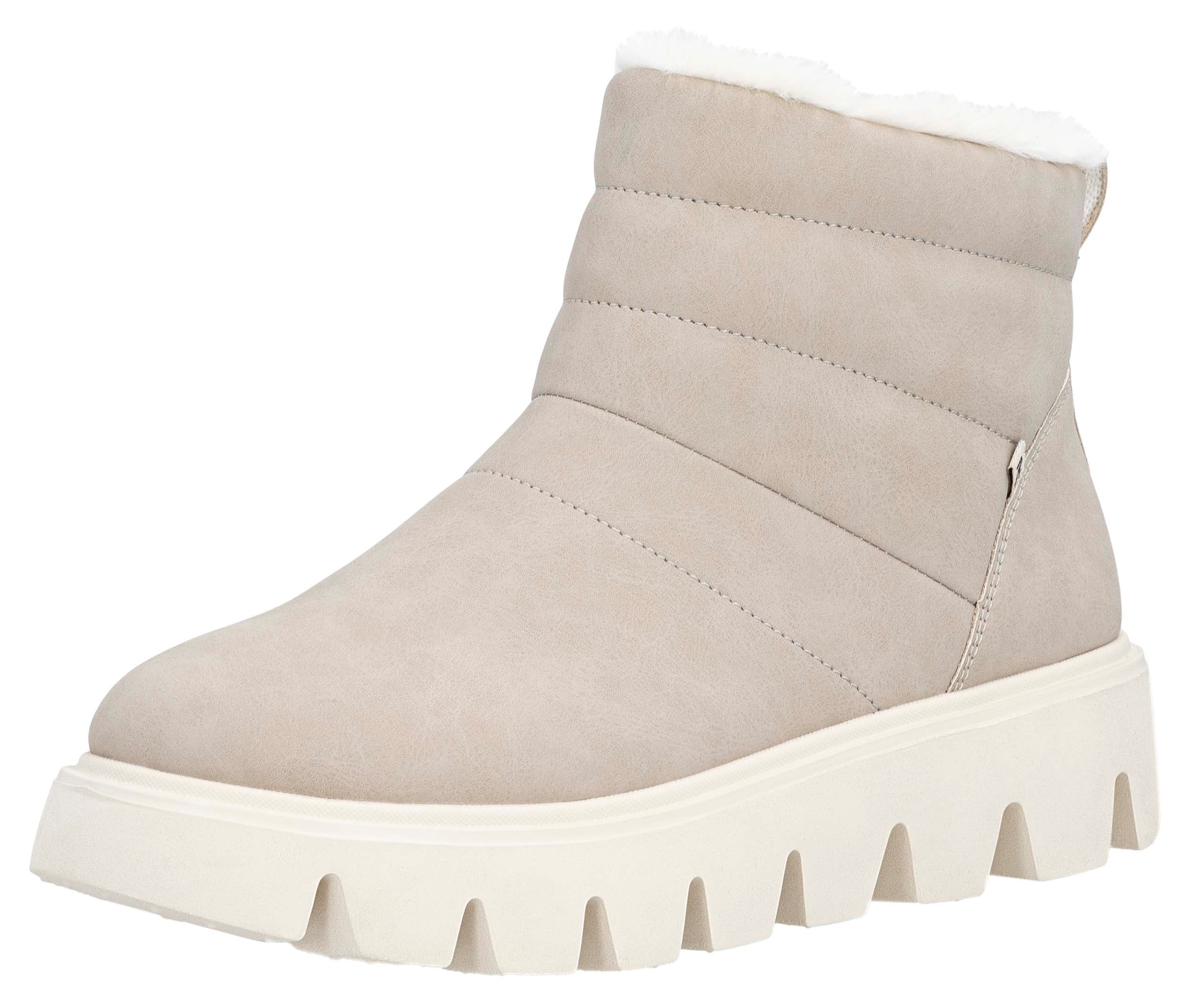 RIEKER Sport Winterboots  Schlupfboots, Stiefelette mit herausnehmbarer Soft-Einlage