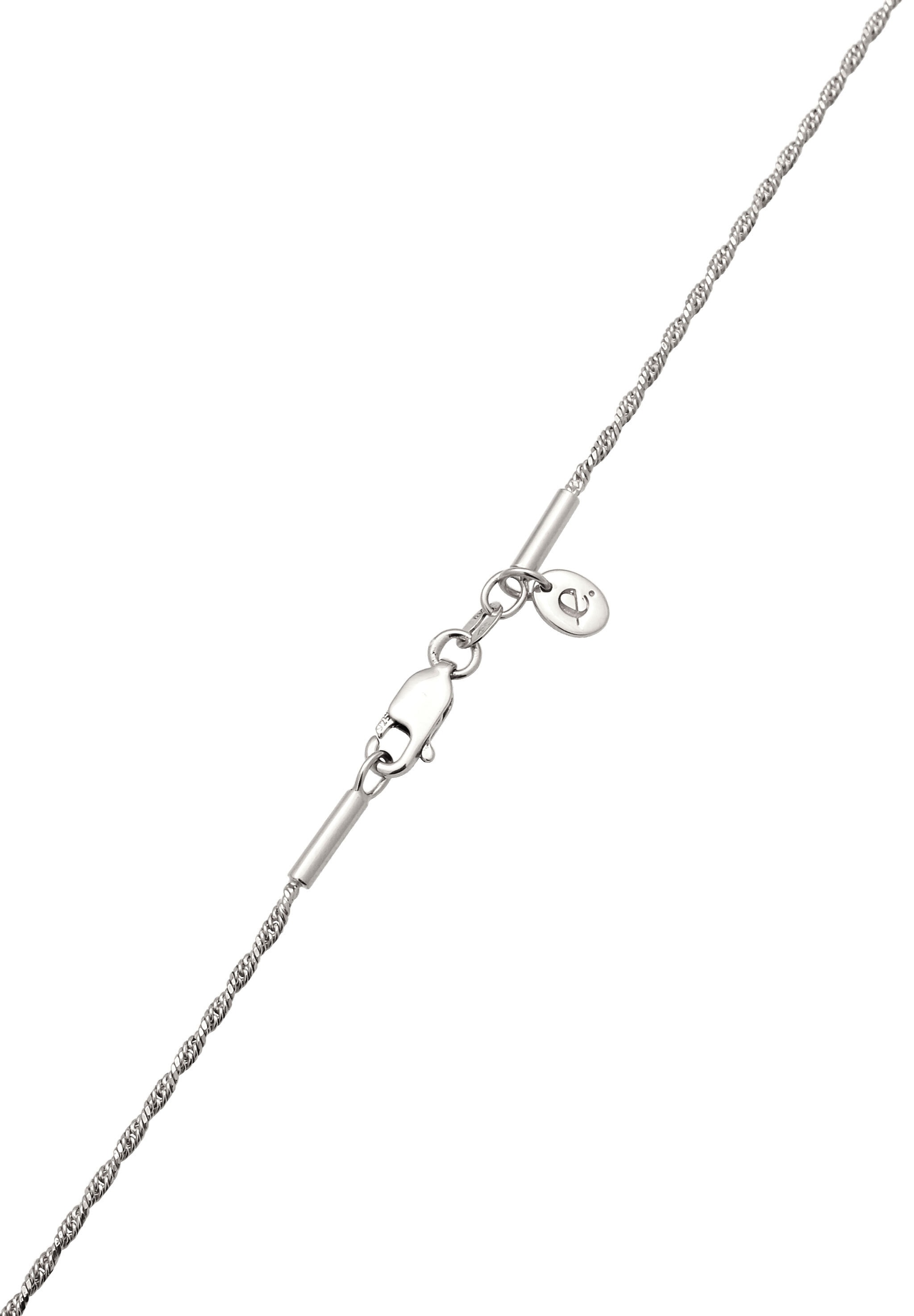 Elli Premium Y-Kette »Halskette Y-Kette Kordelkette 925 Sterling Silber«