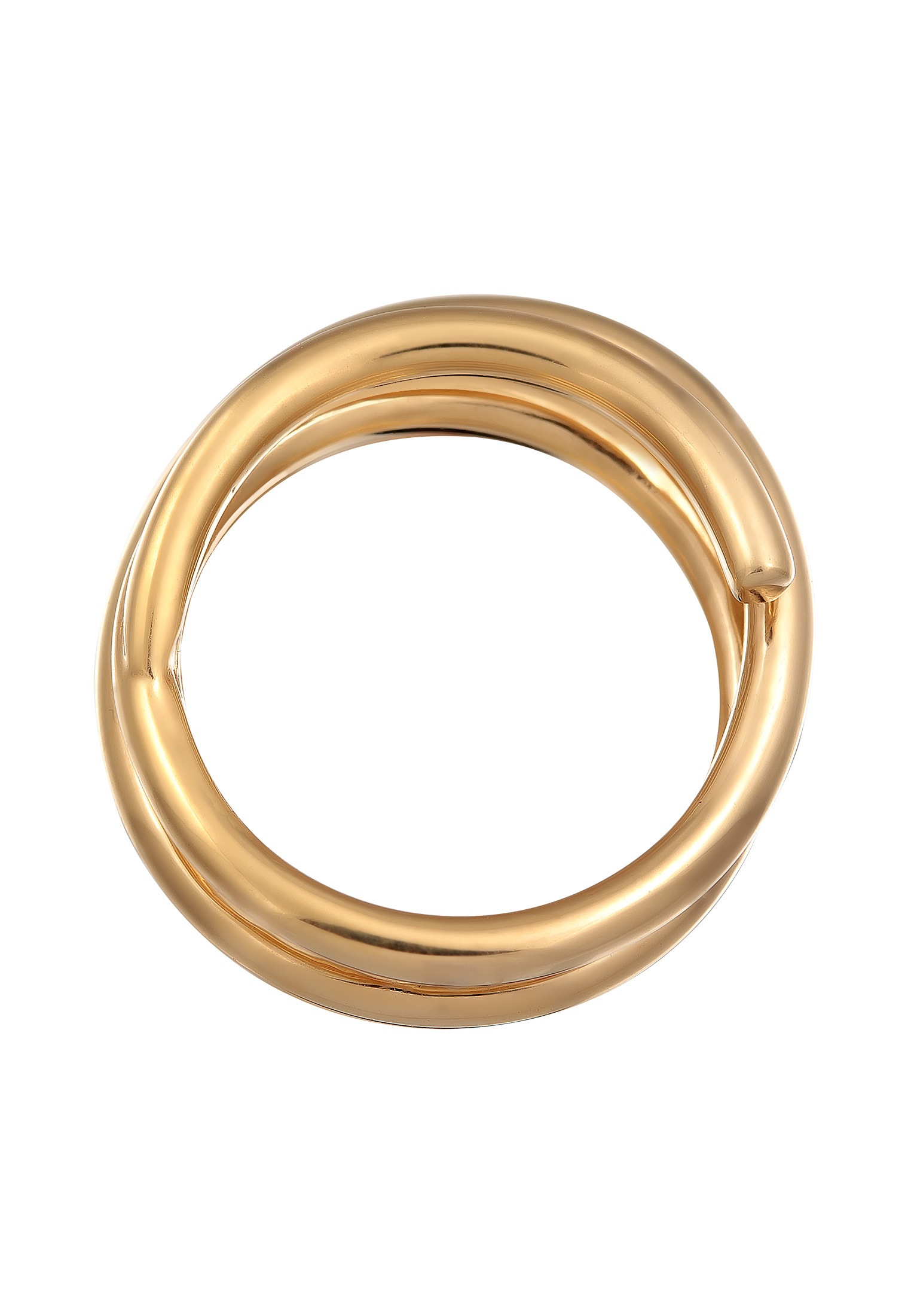 Elli Premium Silberring »Ring Spiral Design Modischer Chunky Look 925 Silber«