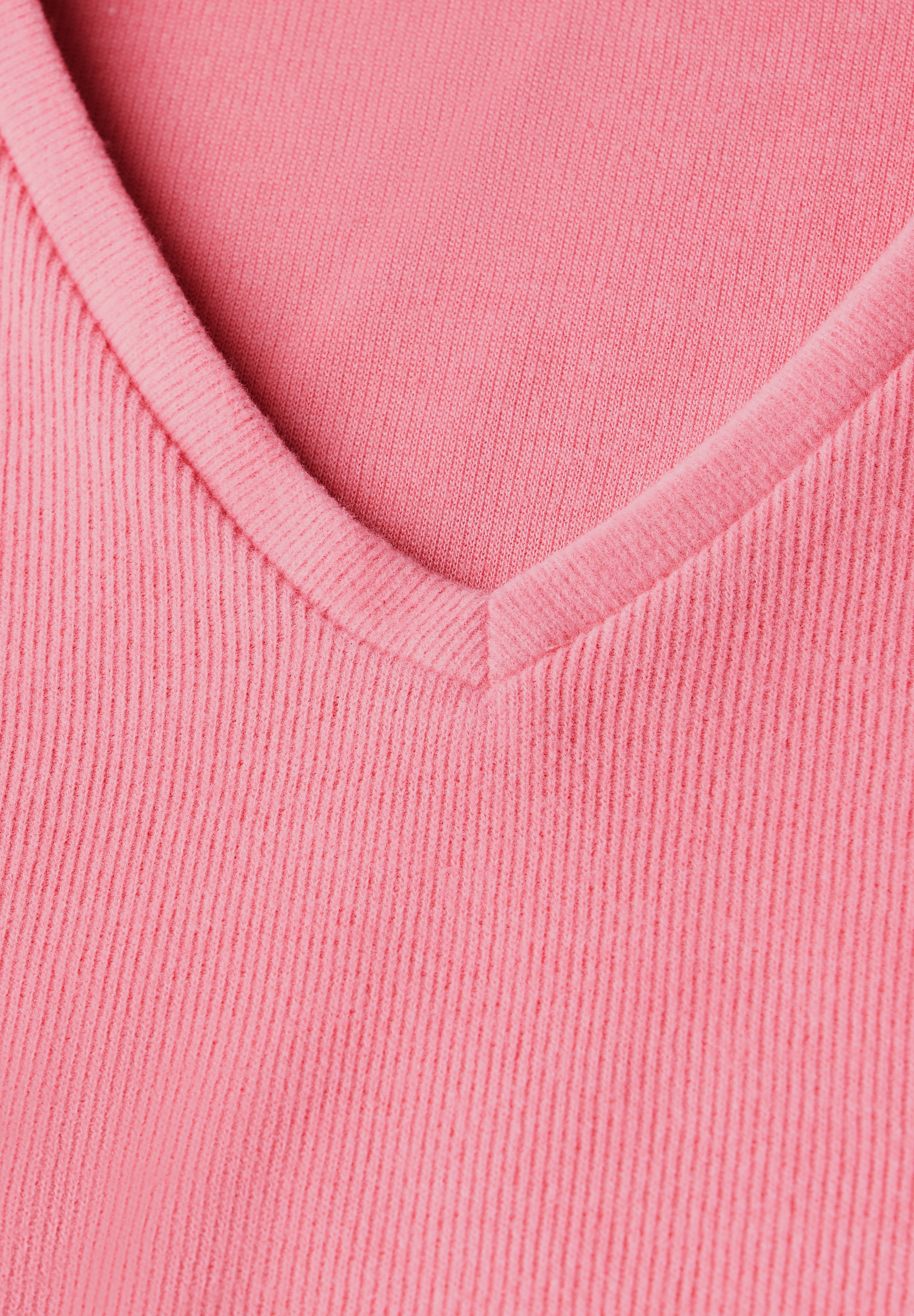 STREET ONE V-Ausschnitt-Pullover, mit V-Ausschnitt