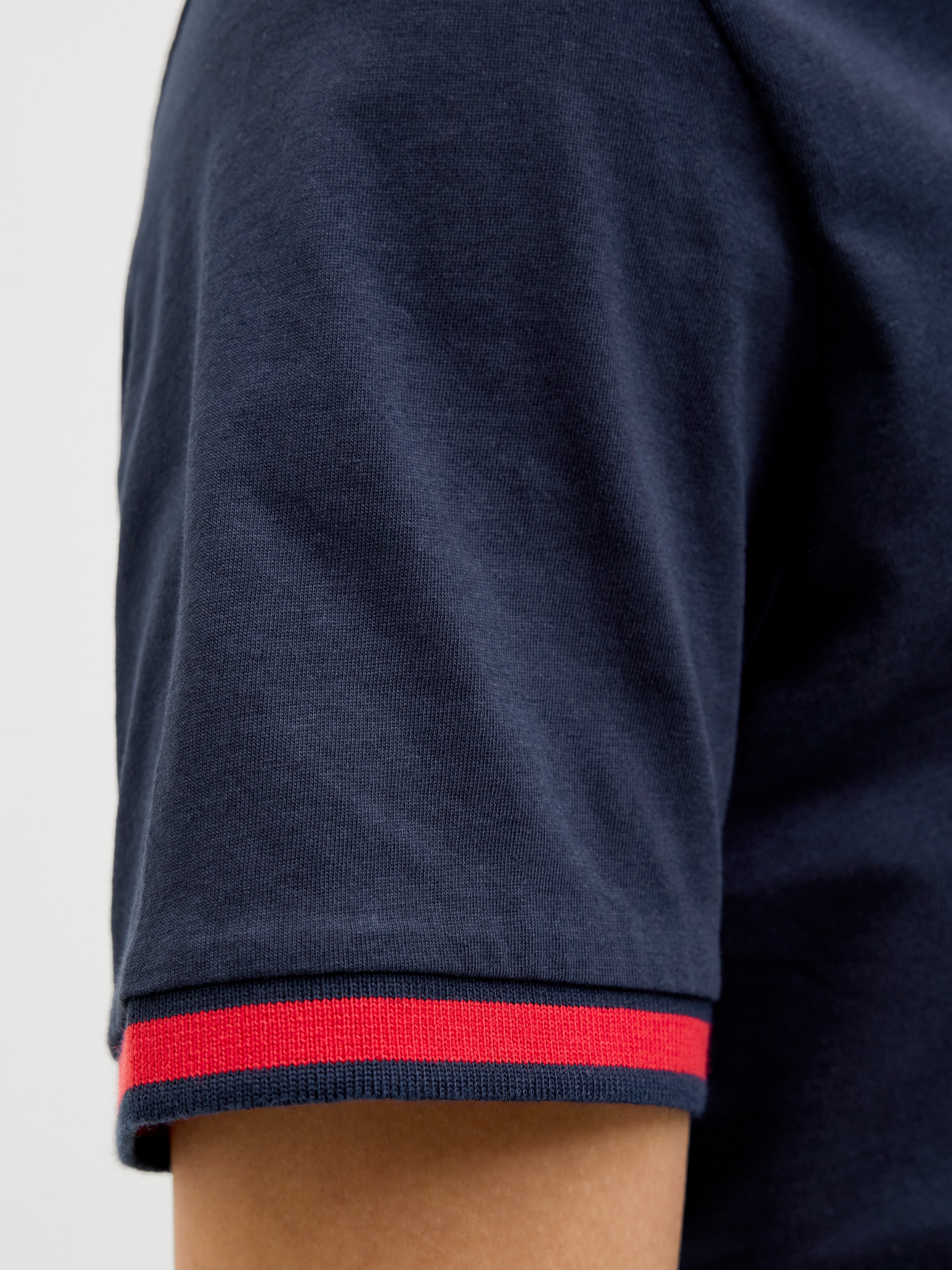 Jack & Jones Poloshirt »JJEJERSEY LOGO POLO SS SN«, mit Logo Stickerei