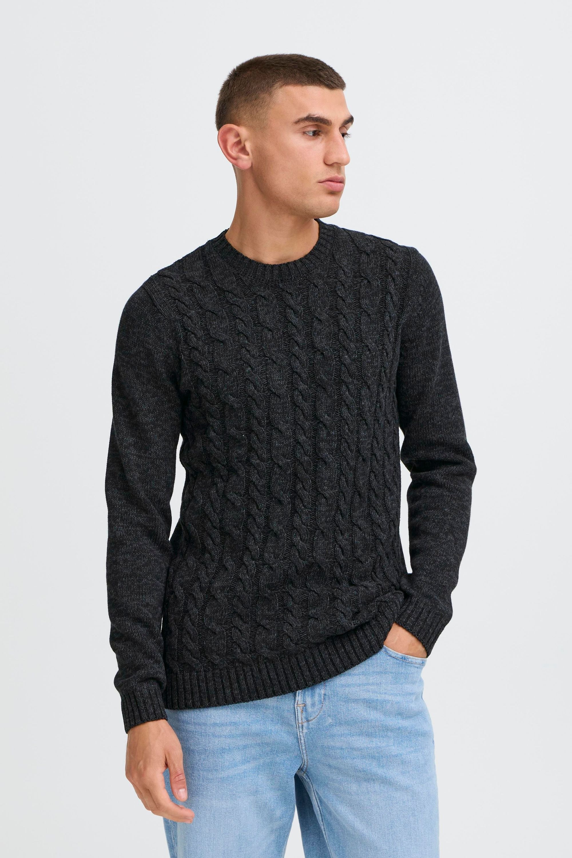 !Solid Strickfleece-Pullover »Strickpullover SDRICCO«