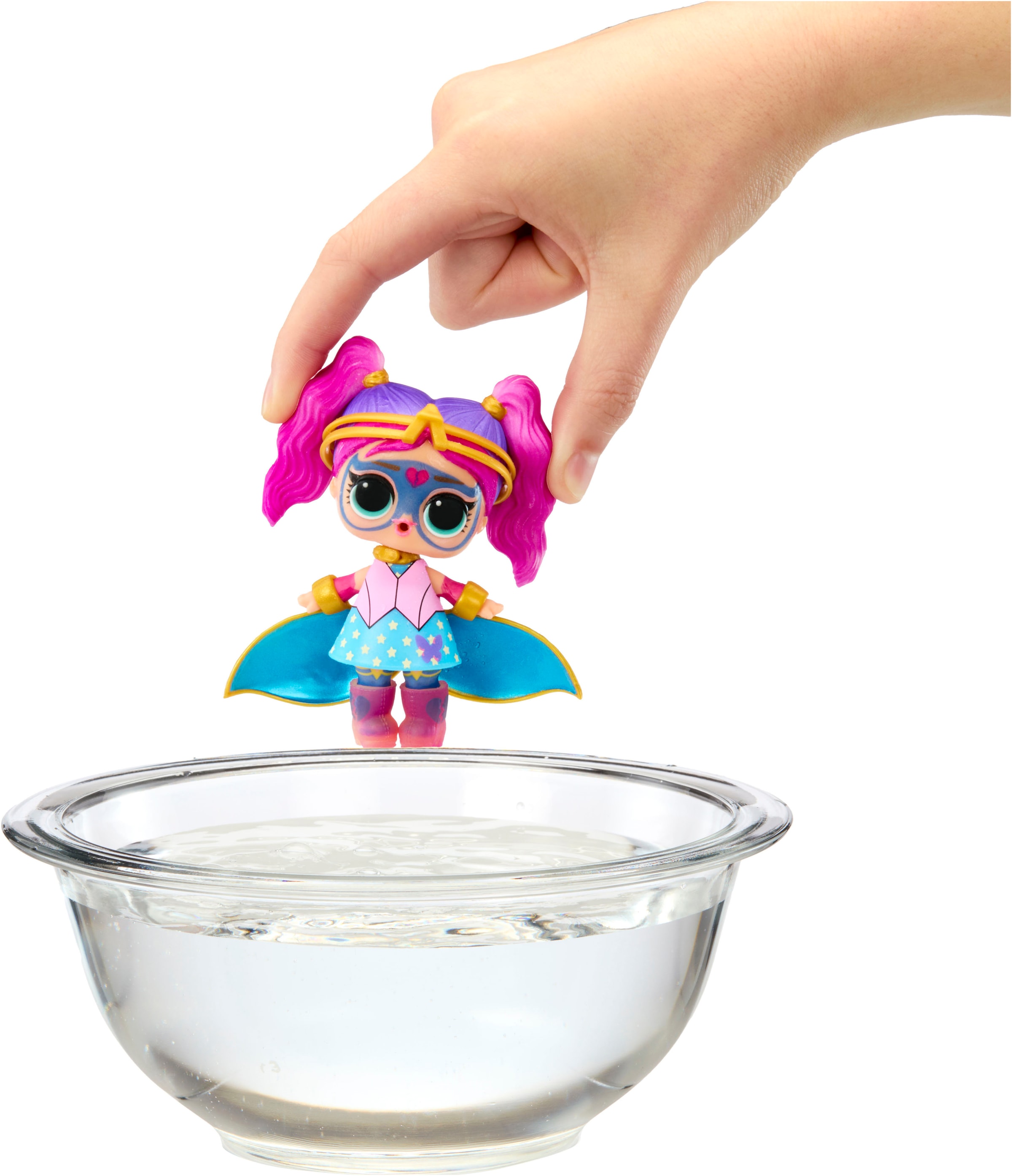 L.O.L. SURPRISE! Anziehpuppe »L.O.L. Surprise Eye Spy Tots«, mit magischem Farbwechsel; Lieferung erfolgt sortiert