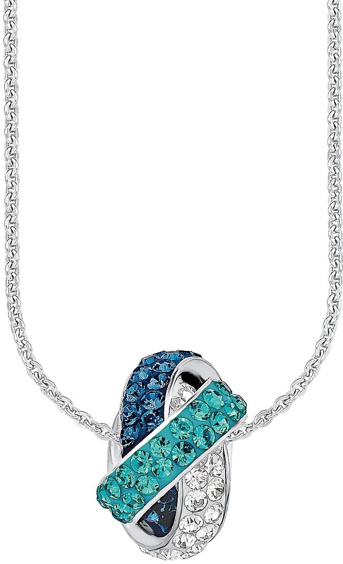 Amor Kette mit Anhänger »Knoten, 9194827«, mit Kristallen
