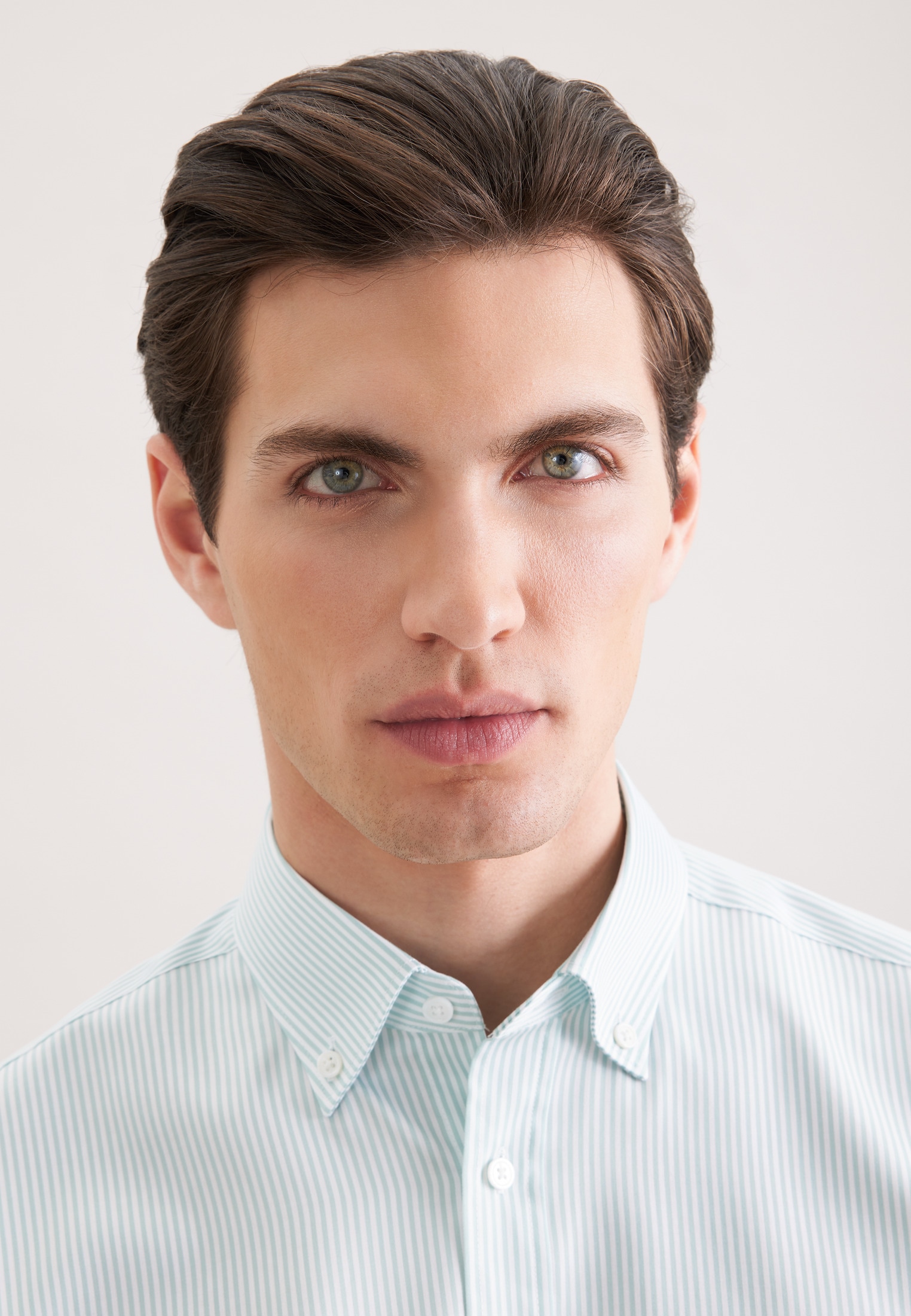 seidensticker Businesshemd »Schwarze Rose« Regular 1/1 Button-Down-Kragen Gestreift