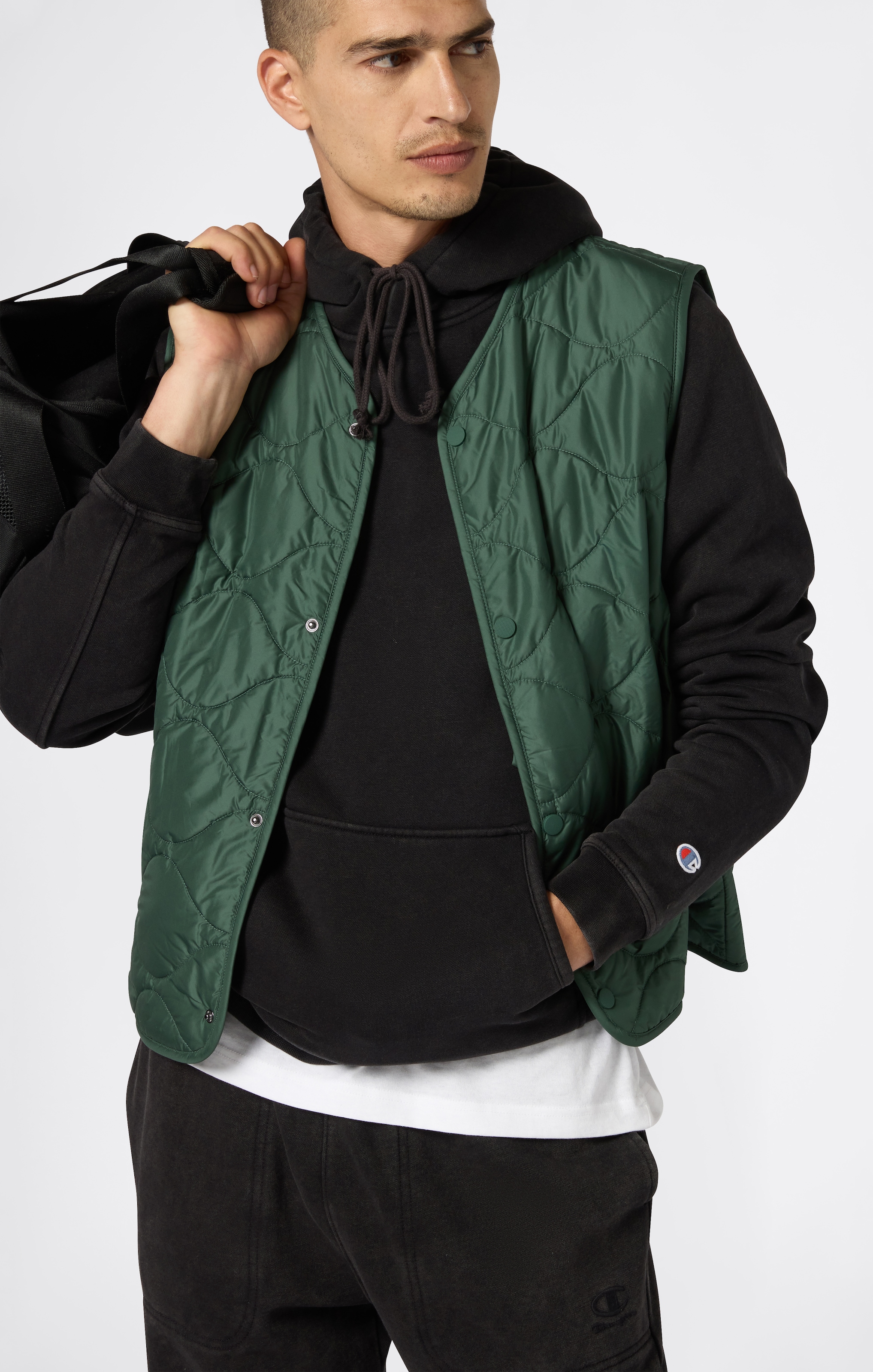Champion Kapuzensweatshirt »ICONS Wash Hoodie«, (1 tlg.)
