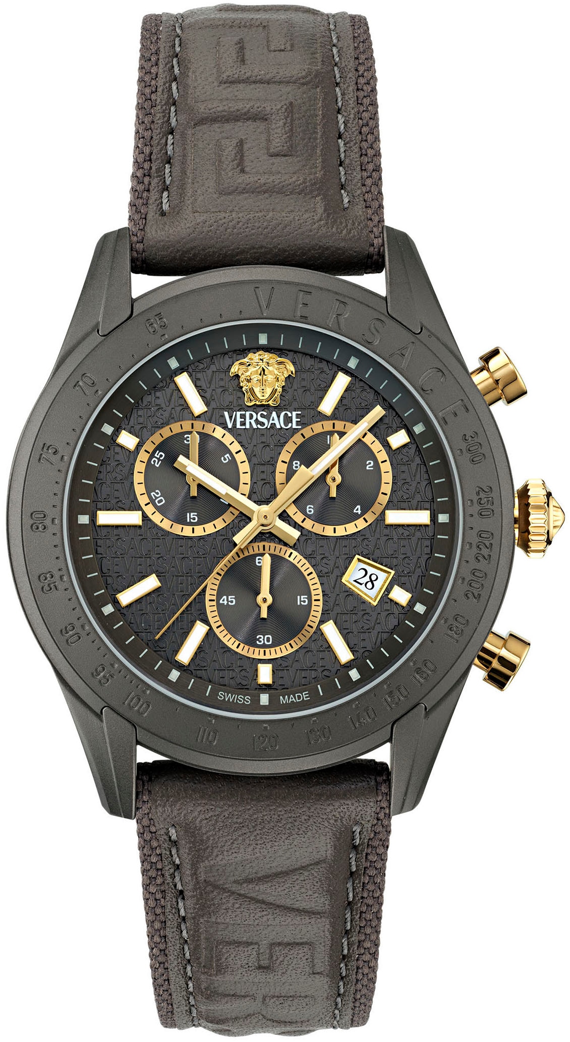 Chronograph »CHRONO MASTER«, Quarzuhr, Armbanduhr, Herrenuhr, Datum, Stoppfunktion,...