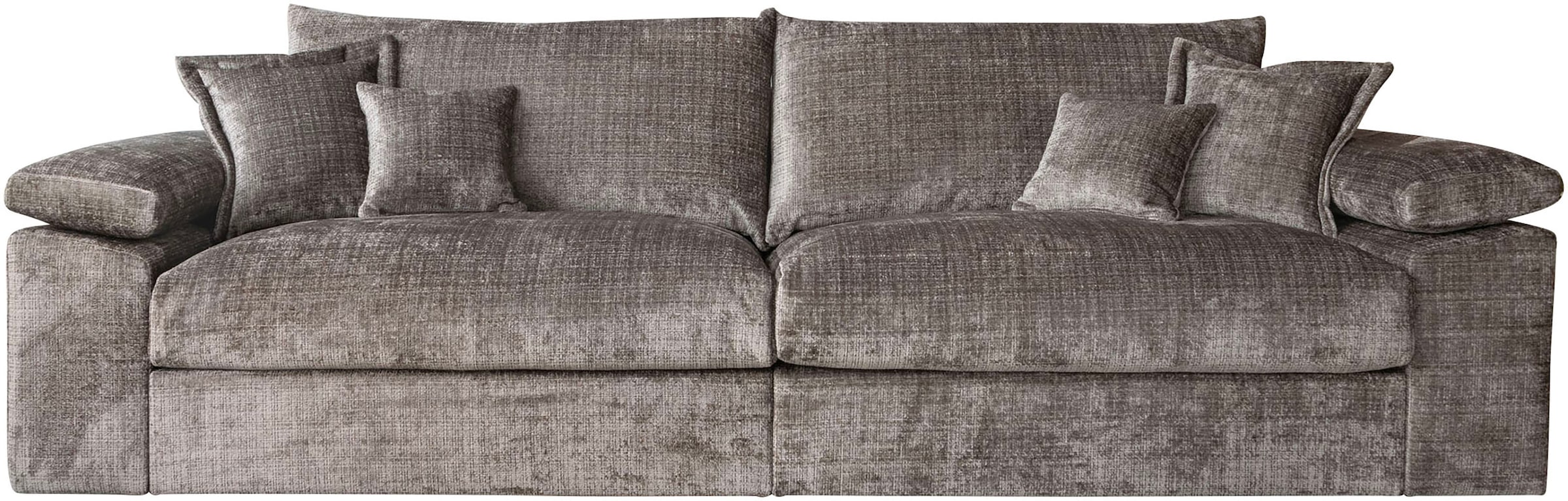 Home affaire Big-Sofa »Soft&Cosy XXL - Breite 303 cm«, Mega-Sofa, Cord oder Chenille-Struktur, Federkern-Polsterung