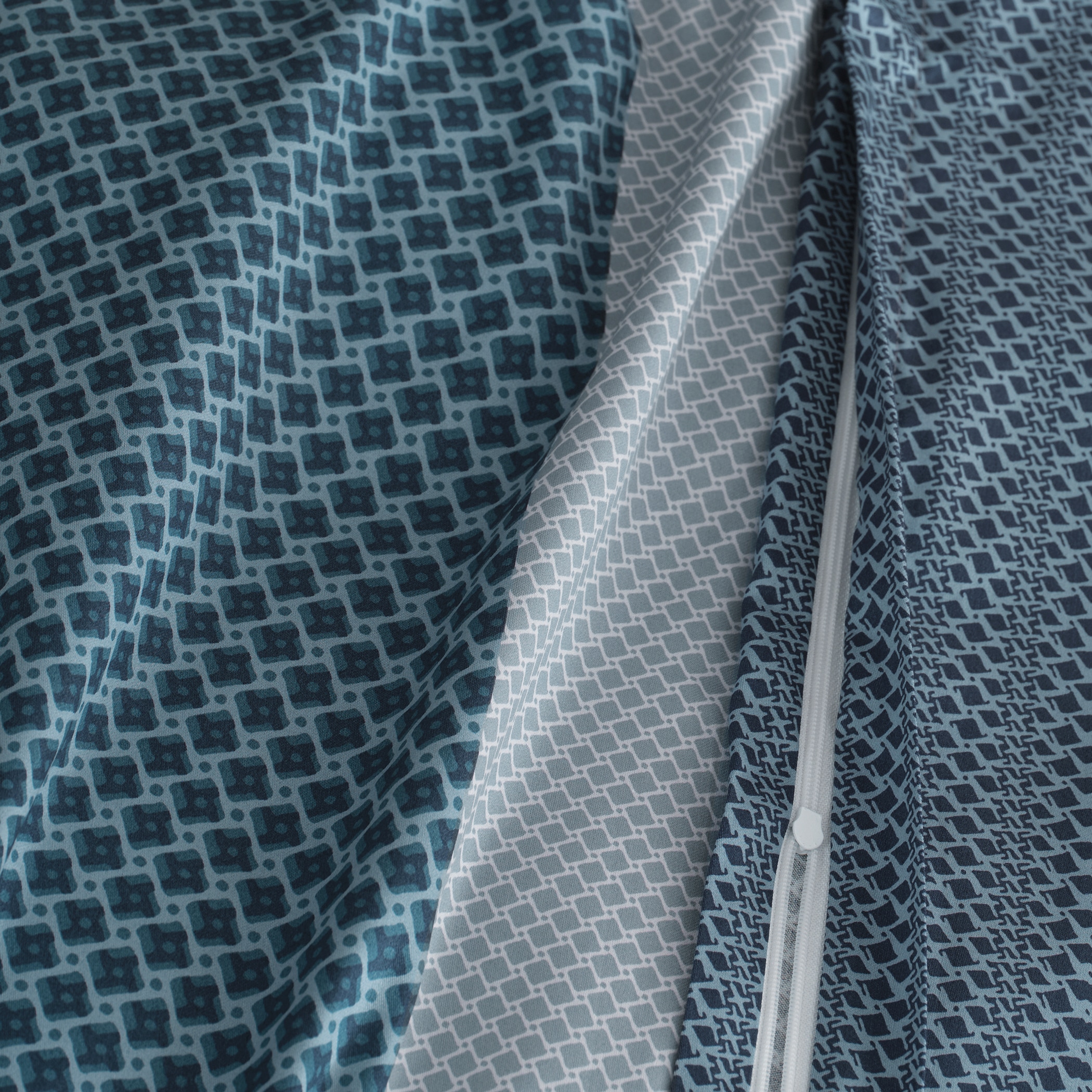 Florella Kinderbettwäsche »»Laurenz blau« Edel-Satin,  100% Baumwolle«