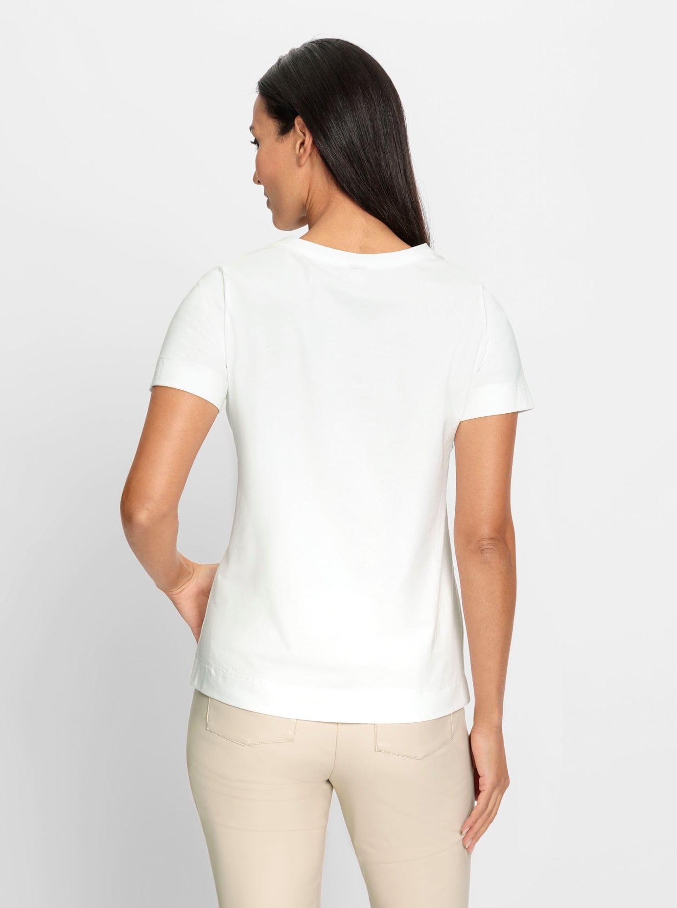 heine T-Shirt »Druck-Shirt«, (1 tlg.)