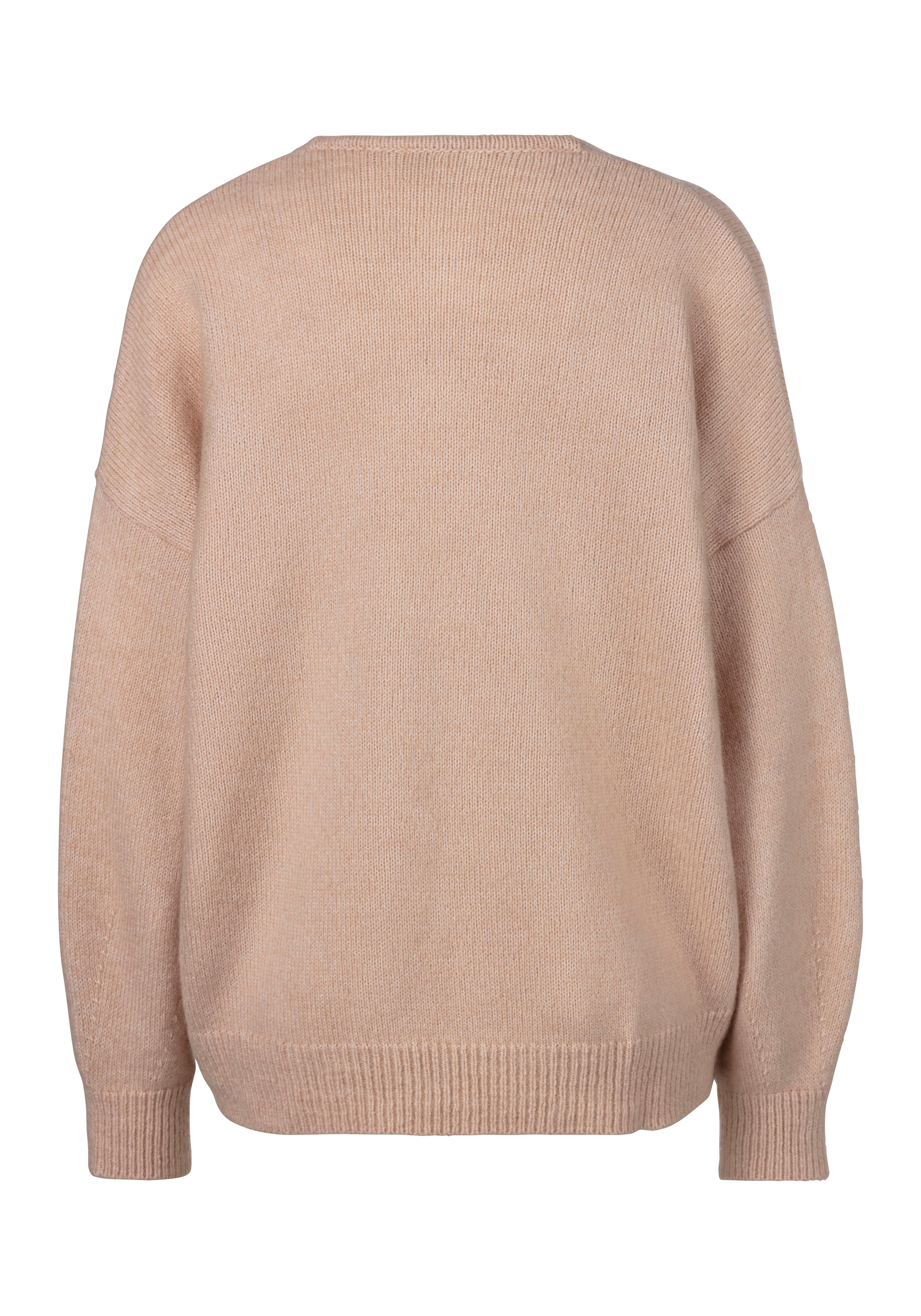 BOSS ORANGE Strickpullover »Fondy Premium Damenmode«, mit oversized Ärmeln