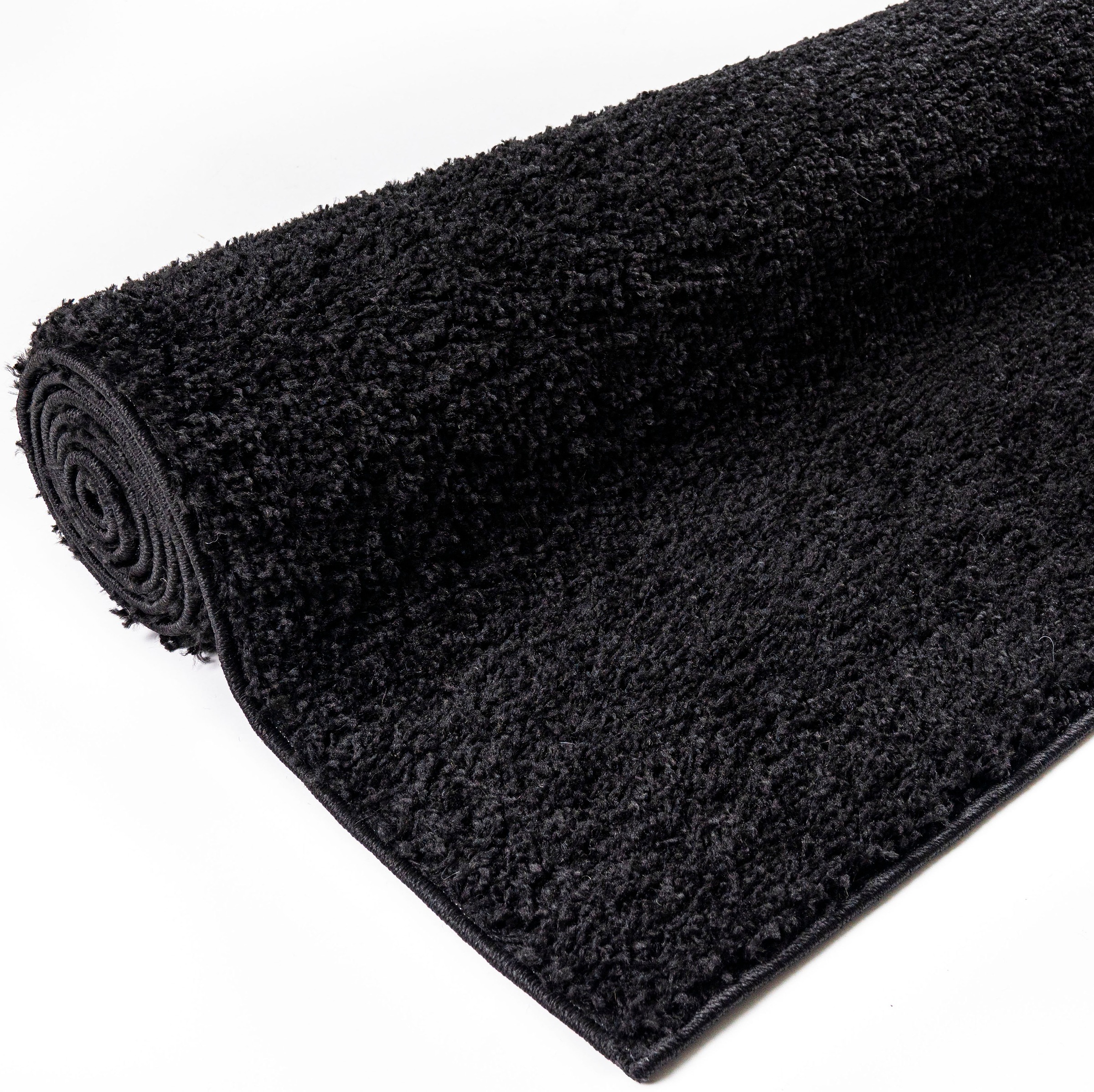 Home affaire Hochflor-Teppich »Shaggy 30«, rechteckig, 30 mm Höhe, Teppich, Uni Farben, besonders weich und kuschelig
