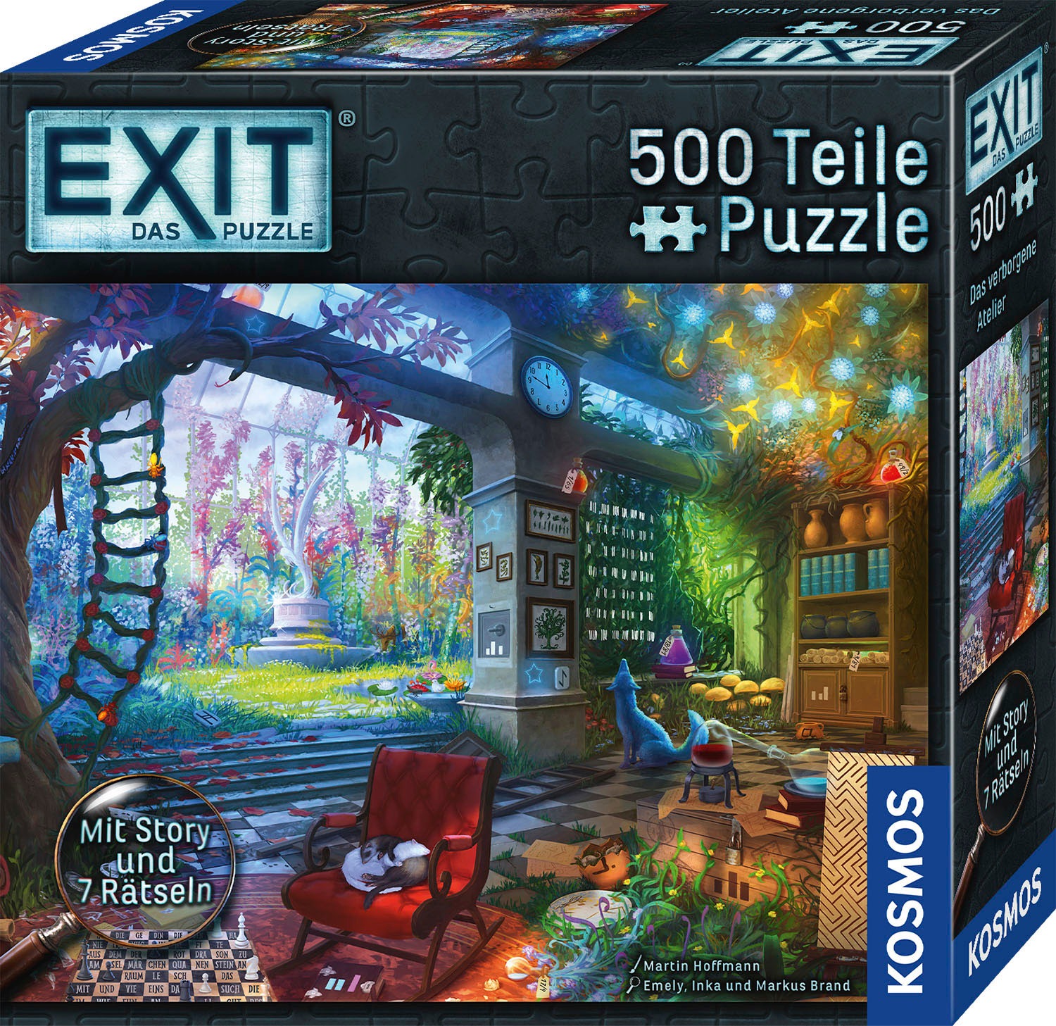 Kosmos Puzzle »EXIT, Das Puzzle, Das verborgene Atelier«, Made in Germany