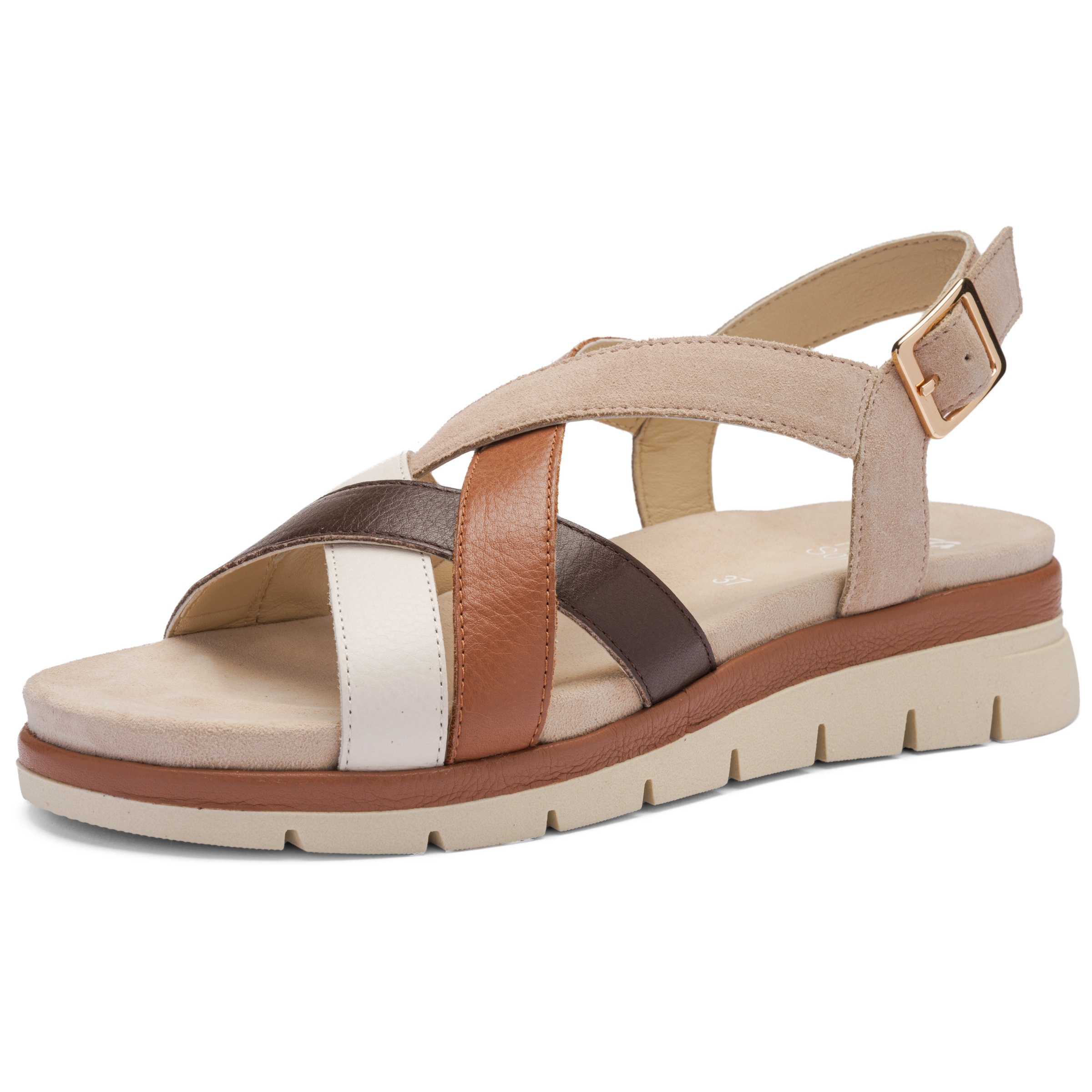 Ara Riemchensandale »CAMBRIDGE-S«  Keilabsatz, Komfortschuh mit Klettverschuss, G-Weite (=weit)