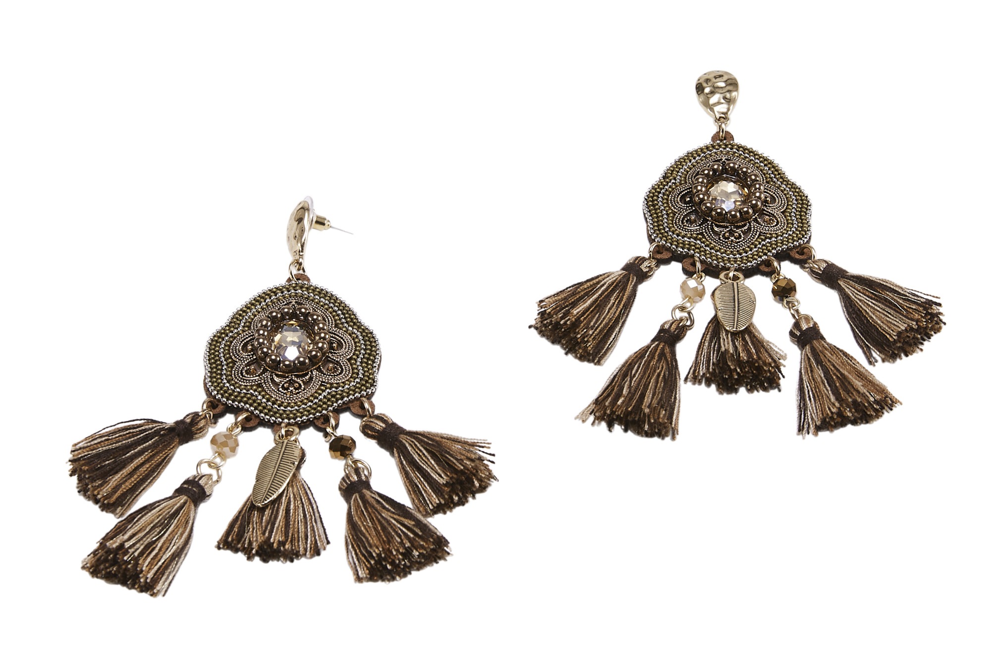Ohrschmuck mit Quasten