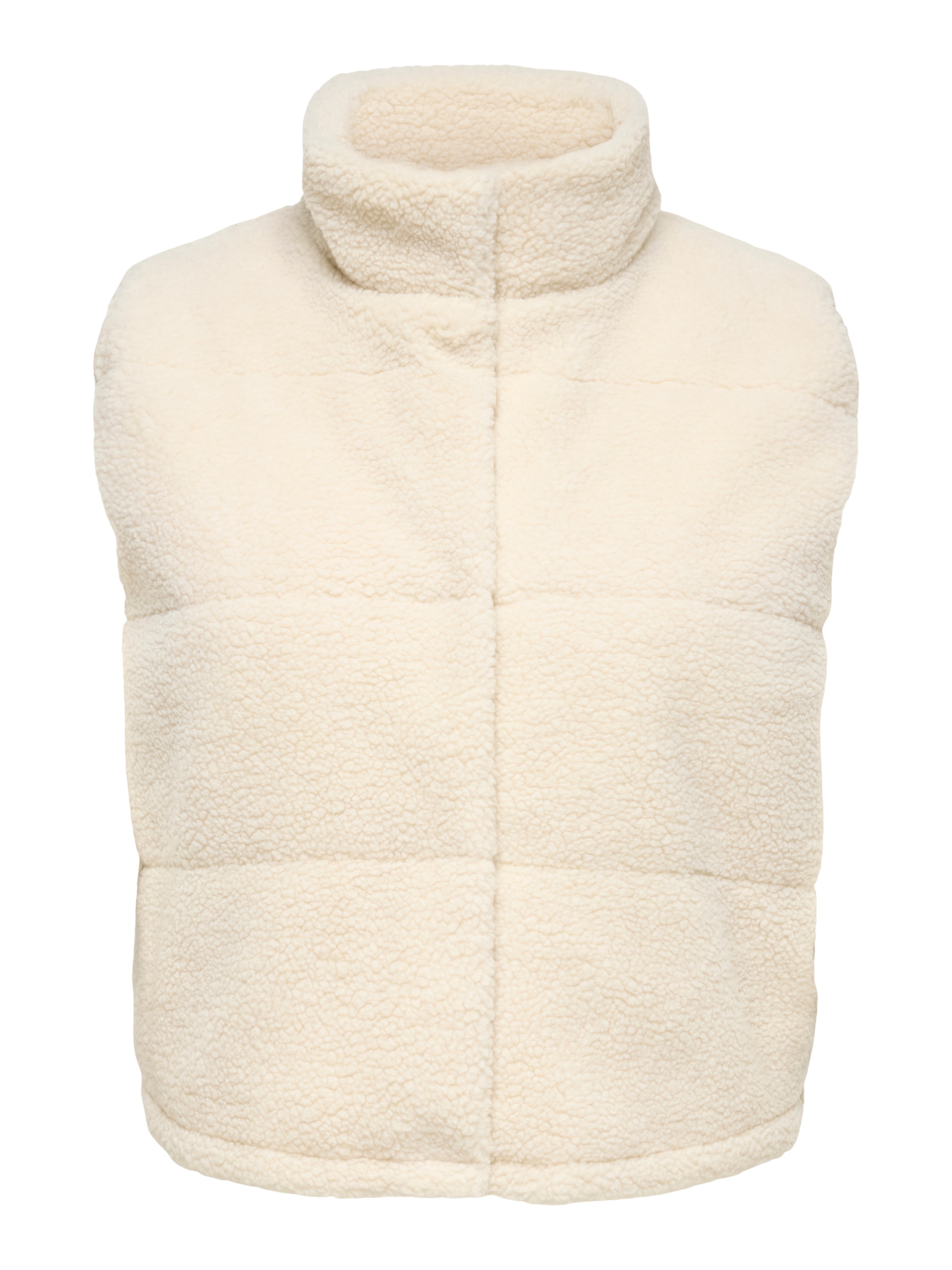 ONLY CARMAKOMA Plüschweste »CARSANDRA TEDDY WAISTCOAT OTW NOOS« Kunstfaser