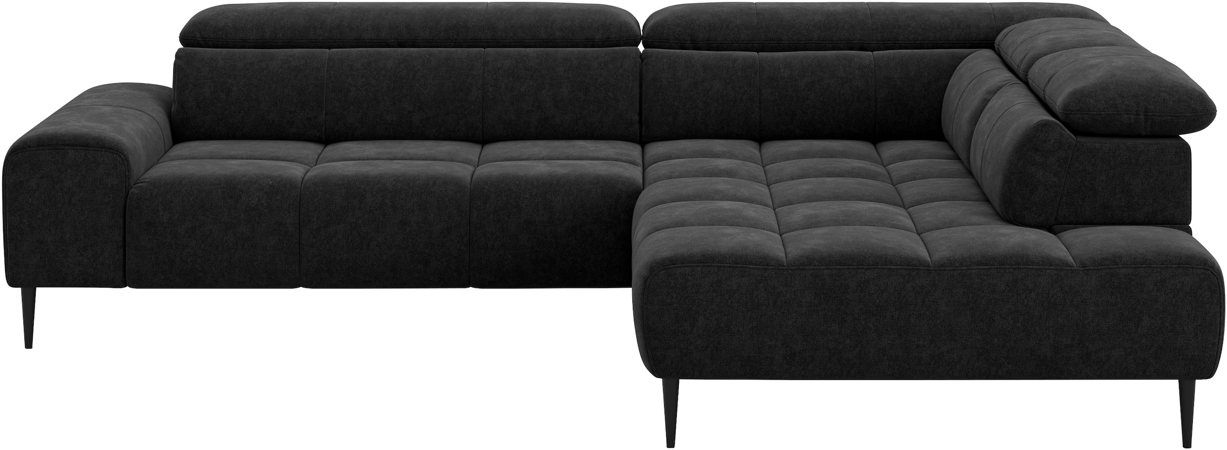 COTTA Ecksofa »Theo L-Form, B: 298 cm« mit Kopfteilverstellung, optional Sitztiefenverstellung