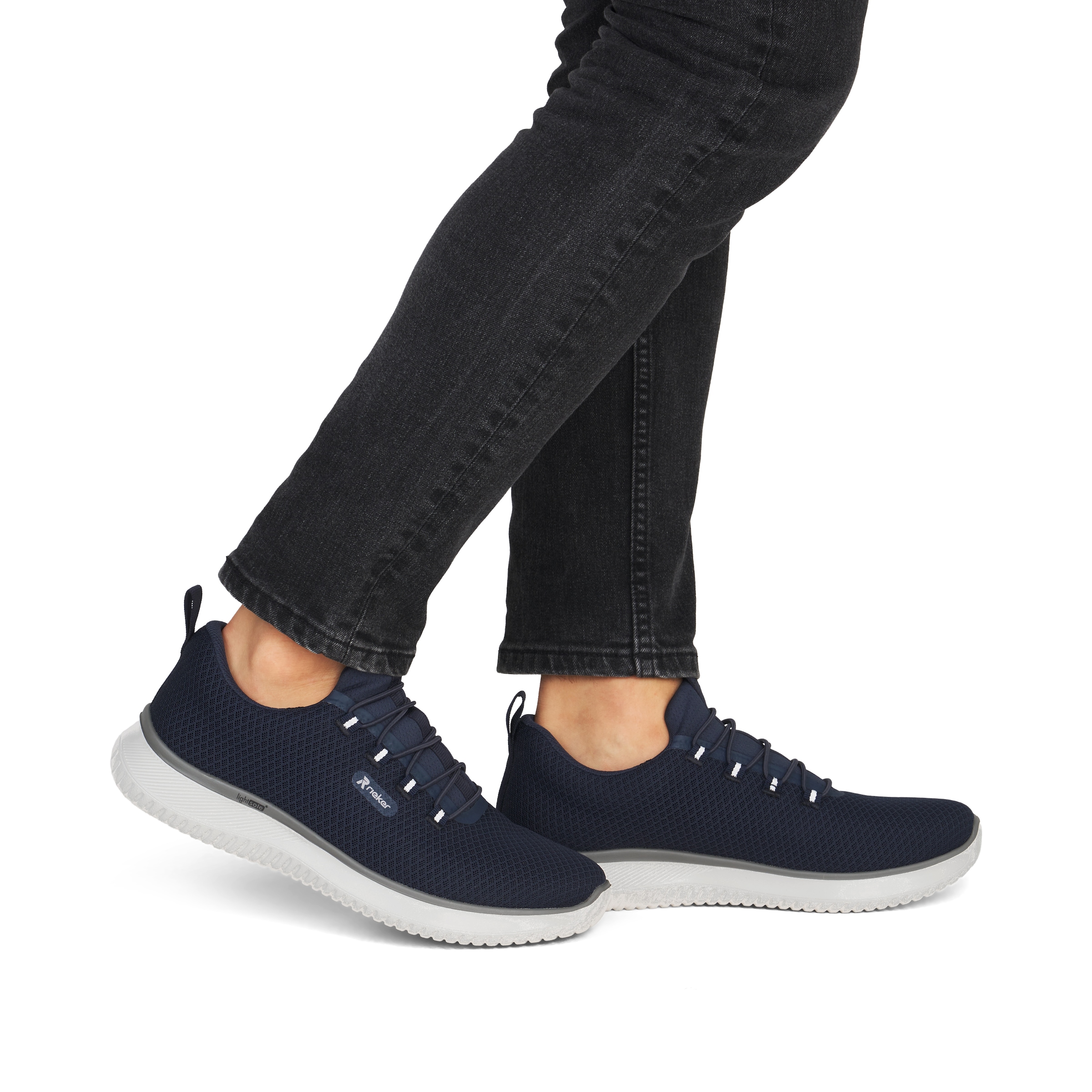 Rieker Slip-On Sneaker  Slipper, Halbschuh, Freizeitsneaker zum Schlupfen