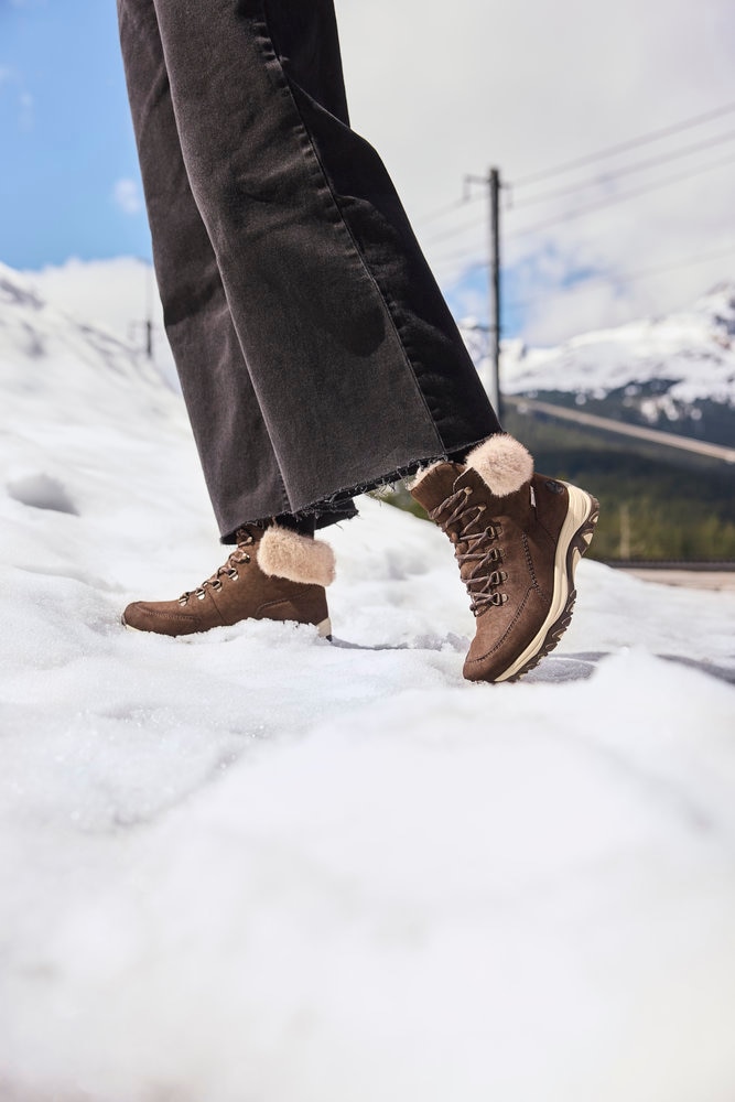 Rieker  Schnürboots, Stiefelette mit TEX-Membran und Warmfutter