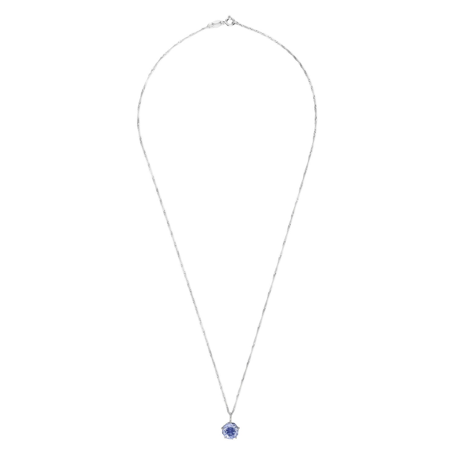 Amor Kette ohne Anhänger »Schmuck, Geschenk, Solitär-Optik« mit Zirkonia (synth.)