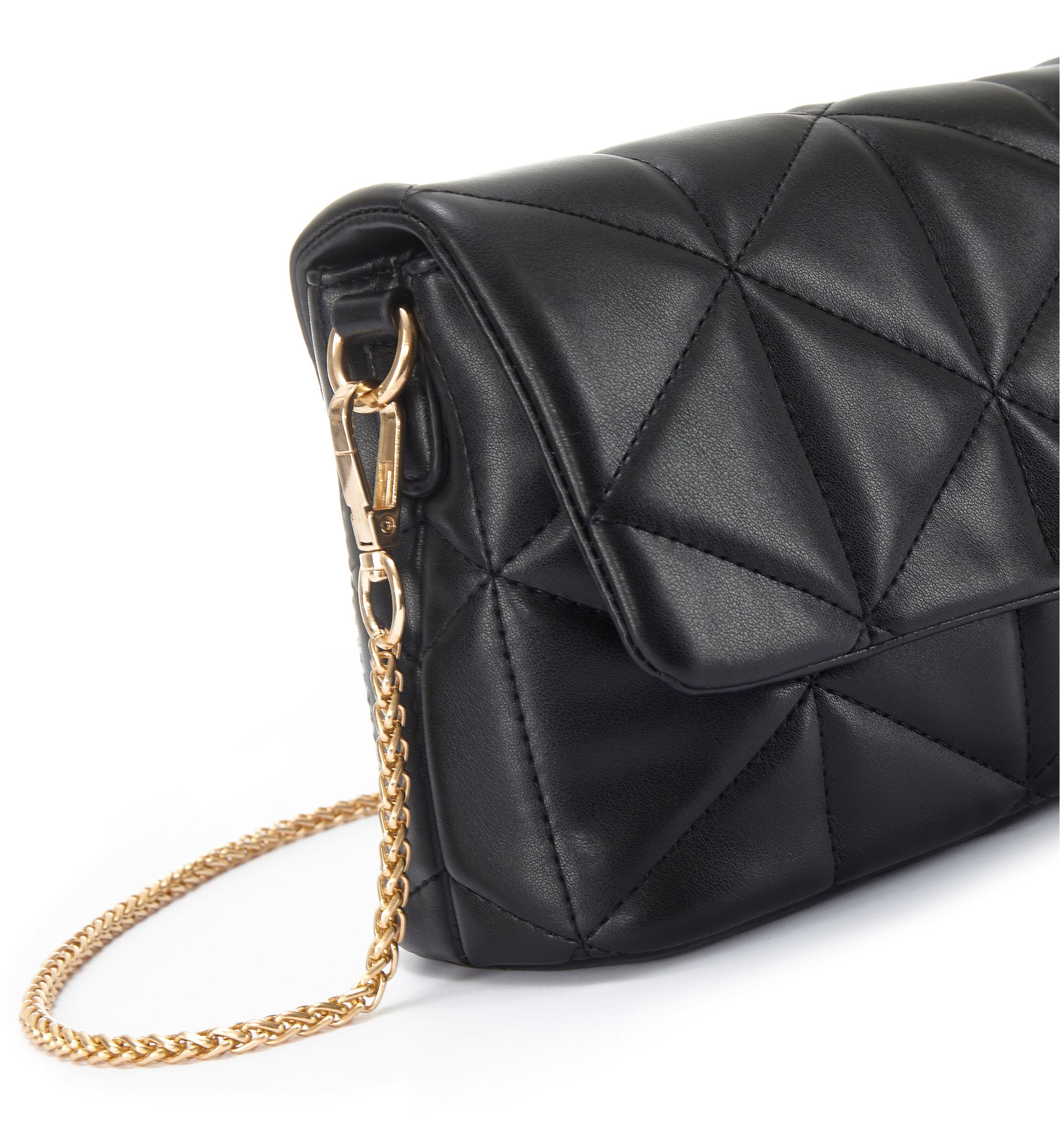 Vivance Umhängetasche »Minibag«, mit modischer Steppung, Kettentasche, Handtasche, Crossbody Bag VEGAN