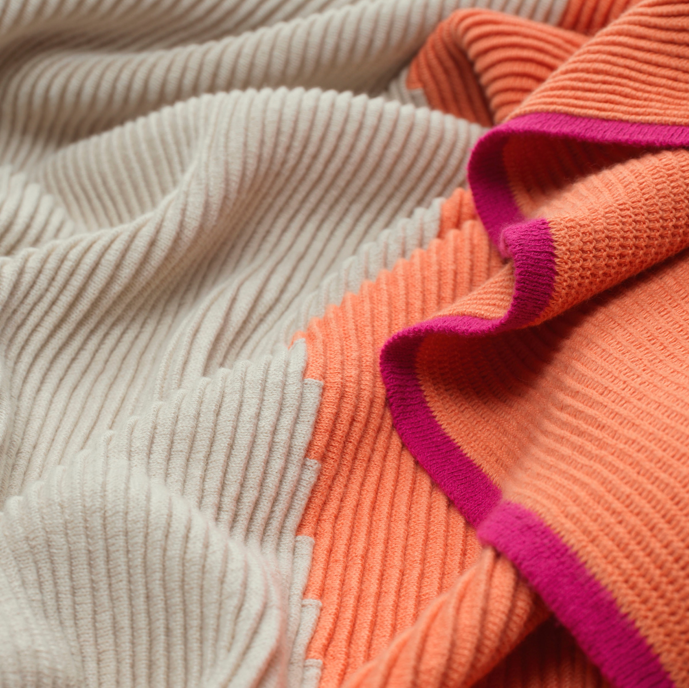 Esprit Wohndecke »Zac«, Strickdecke aus hochwertiger Baumwolle