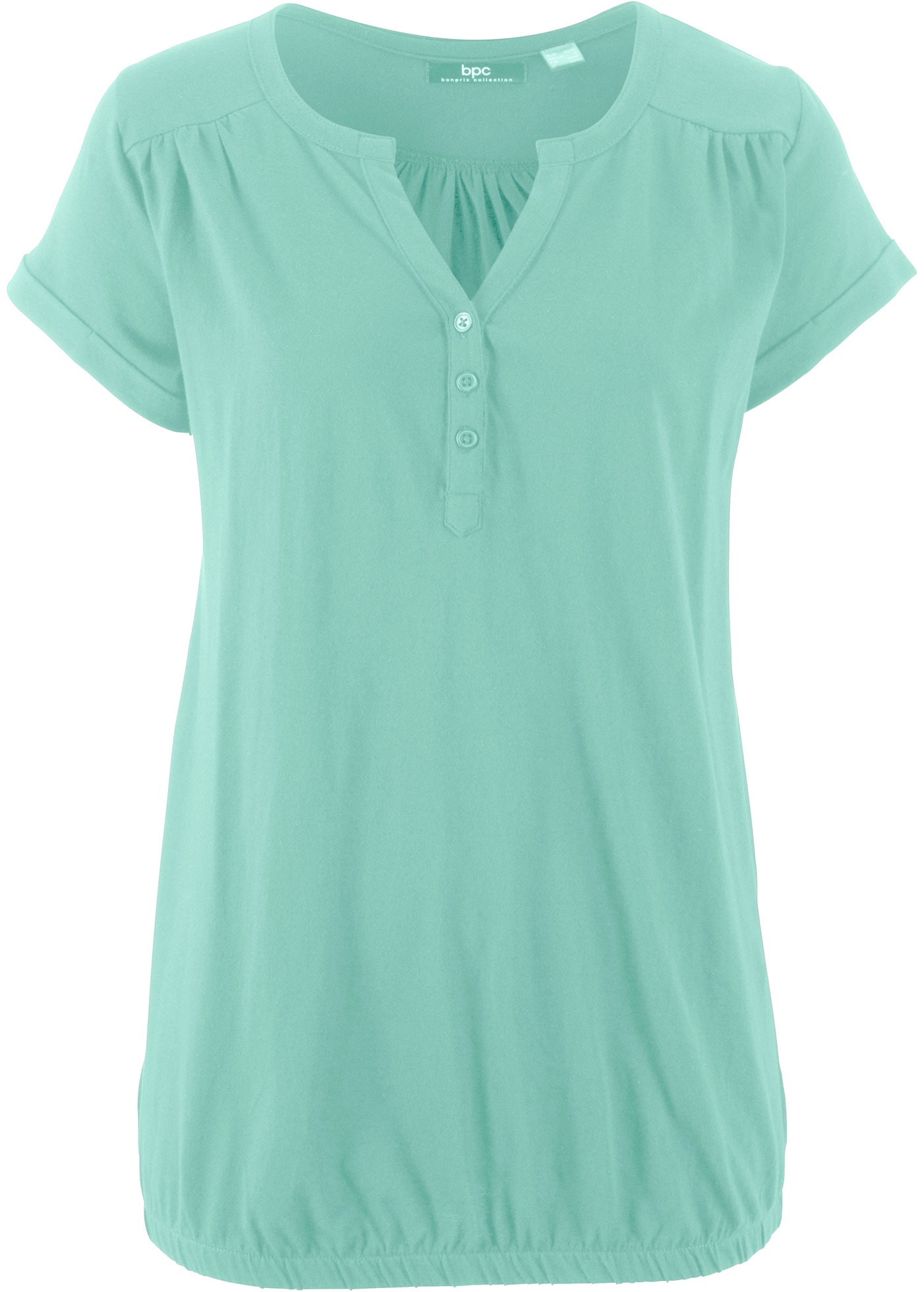 bonprix T-Shirt »Baumwoll-Shirt, Kurzarm« Baumwoll-Shirt, Kurzarm