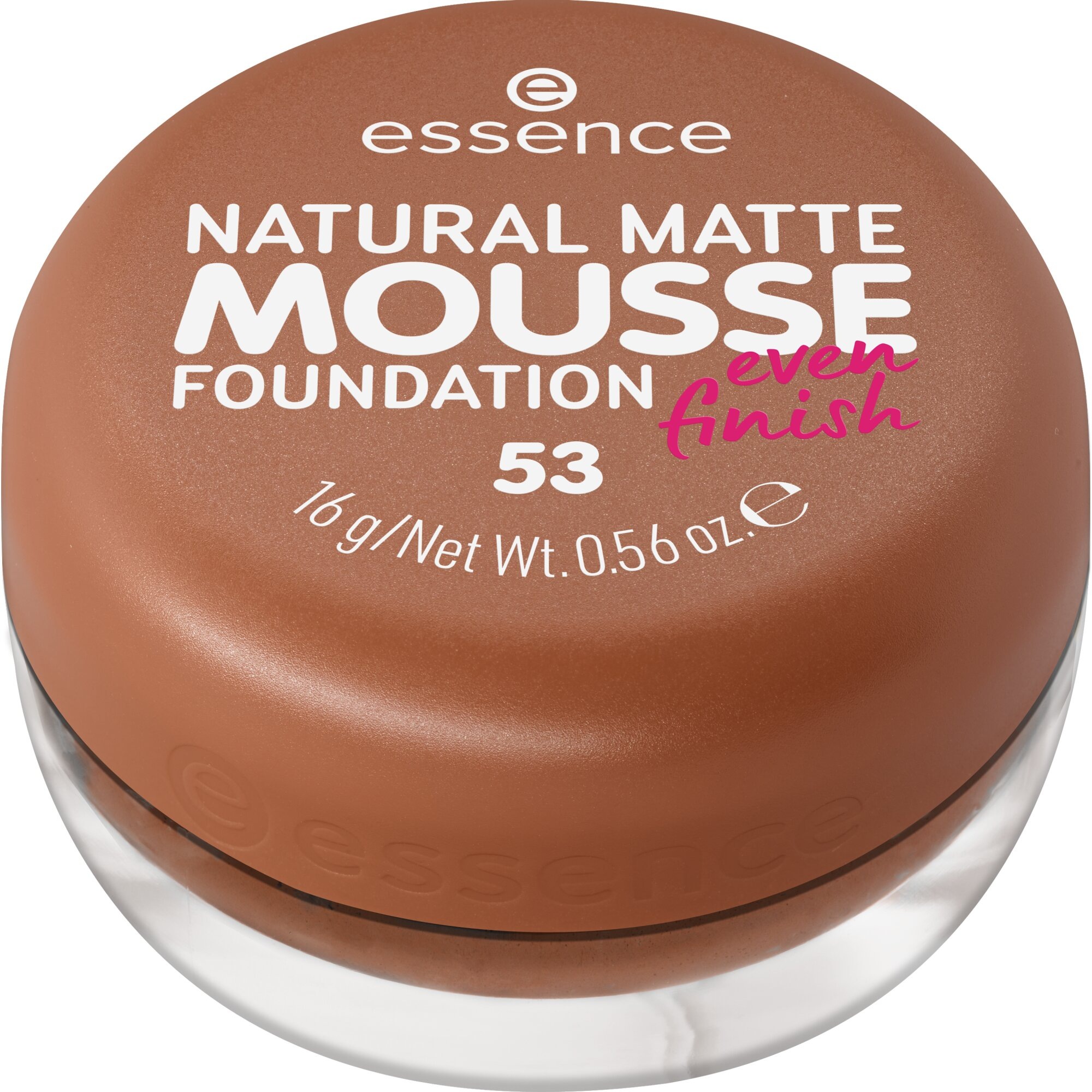 Essence Foundation »NATURAL MATTE MOUSSE FOUNDATION«, (3er Pack)