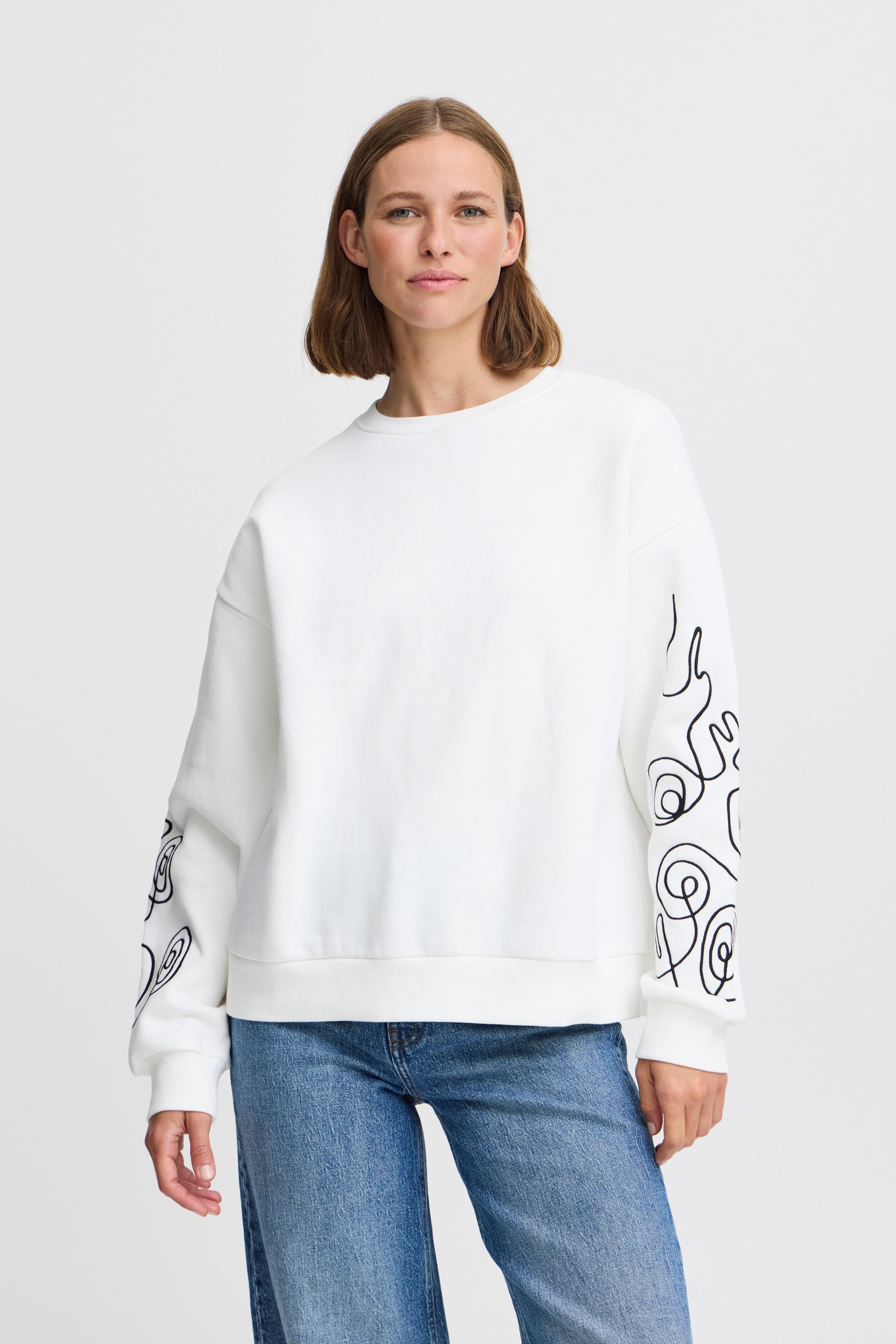 b.young Strickpullover »Damen Sweatshirt BYSTYLAR«