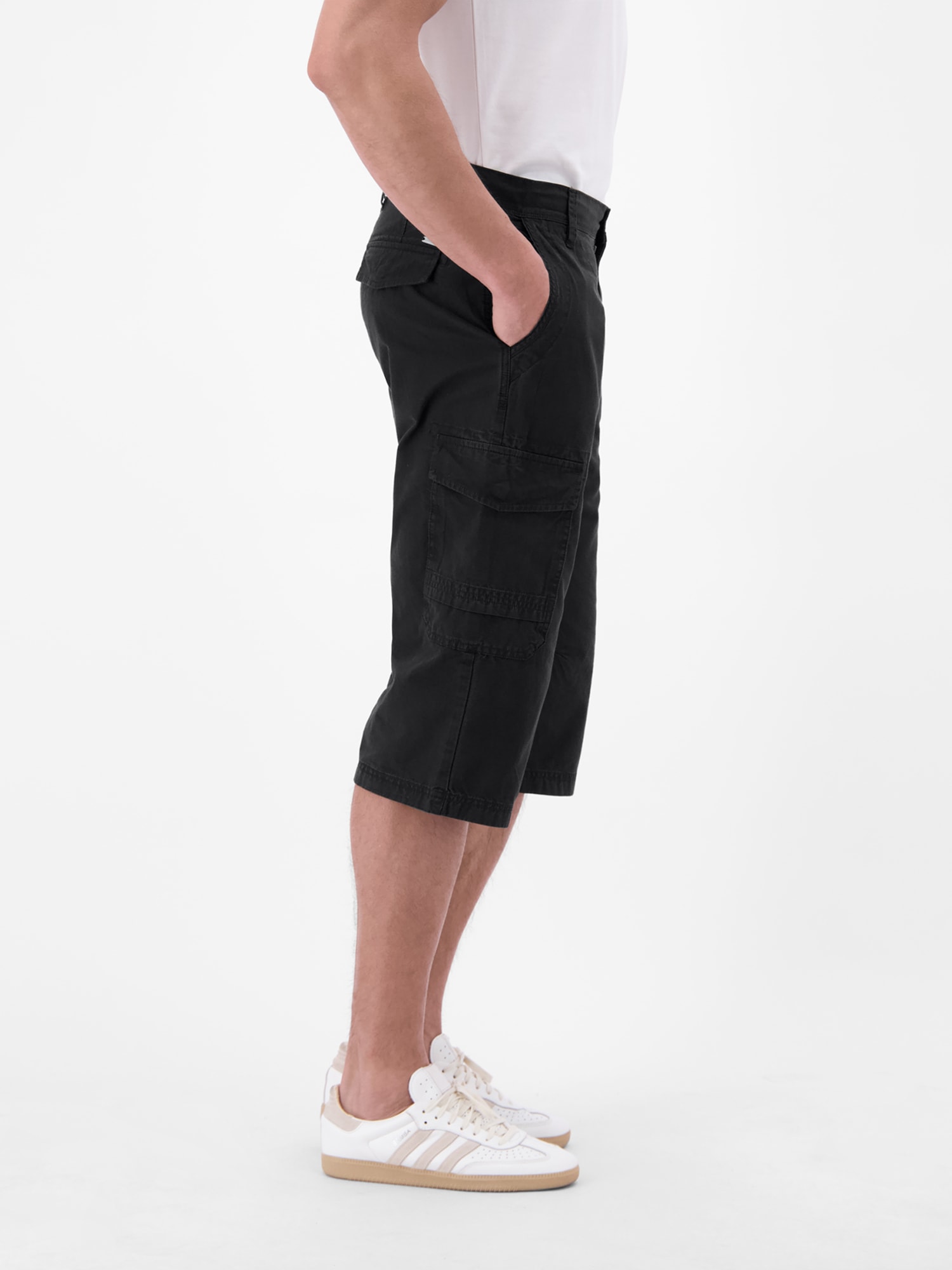 LERROS Cargoshorts »Bermuda mit Cargotaschen, lang geschnitten«