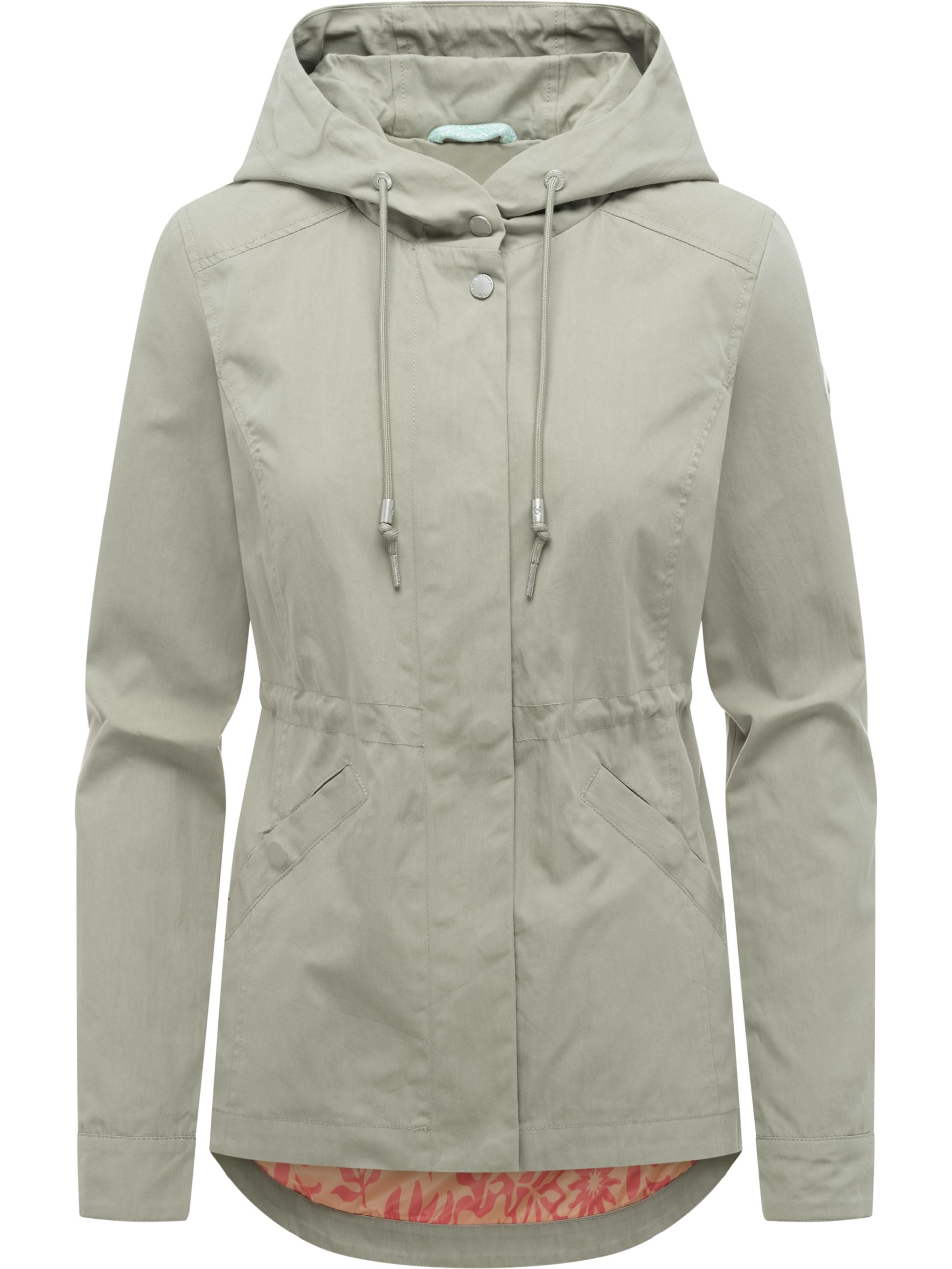 Ragwear Parka »Parka Dankira« mit Kapuze Leichte Übergangsjacke mit verstellbarer Kapuze