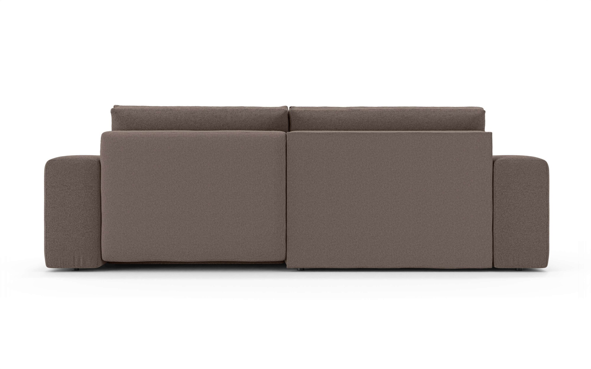 OTTO home Ecksofa »MATTS Schlafsofa mit Bettkasten, Maße B/T/H: 265/159/89 cm«, L-Form mit Recamiere rechts oder links, hoher Sitzkomfort