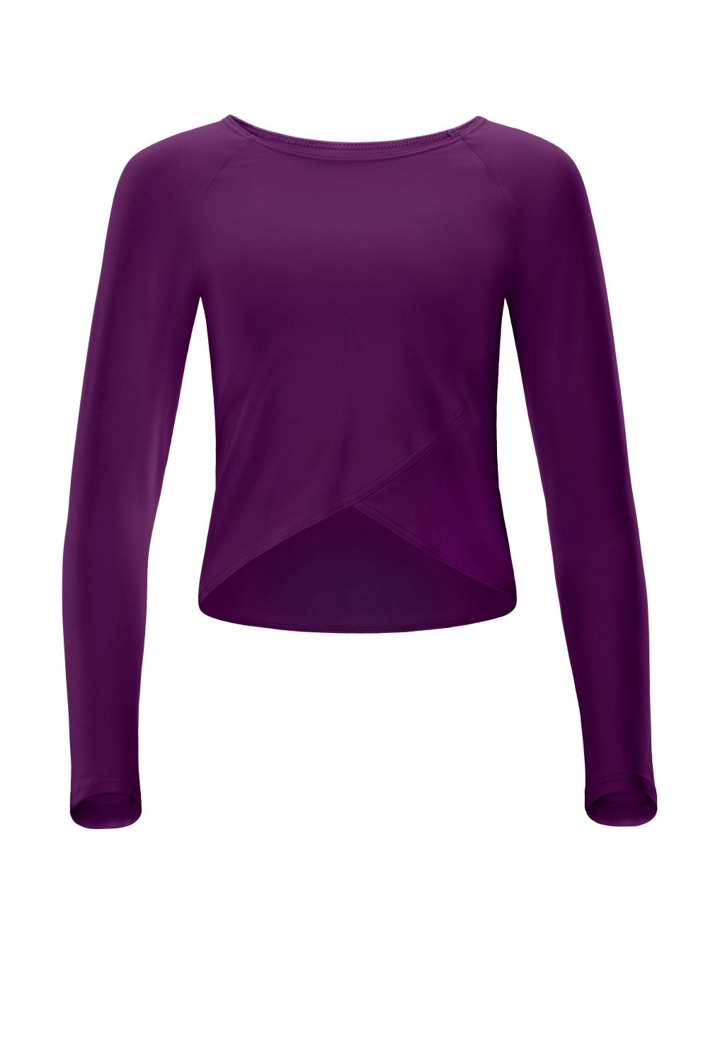 Winshape Langarmshirt »Cropped Functional Light and Soft« Overlap-Applikation