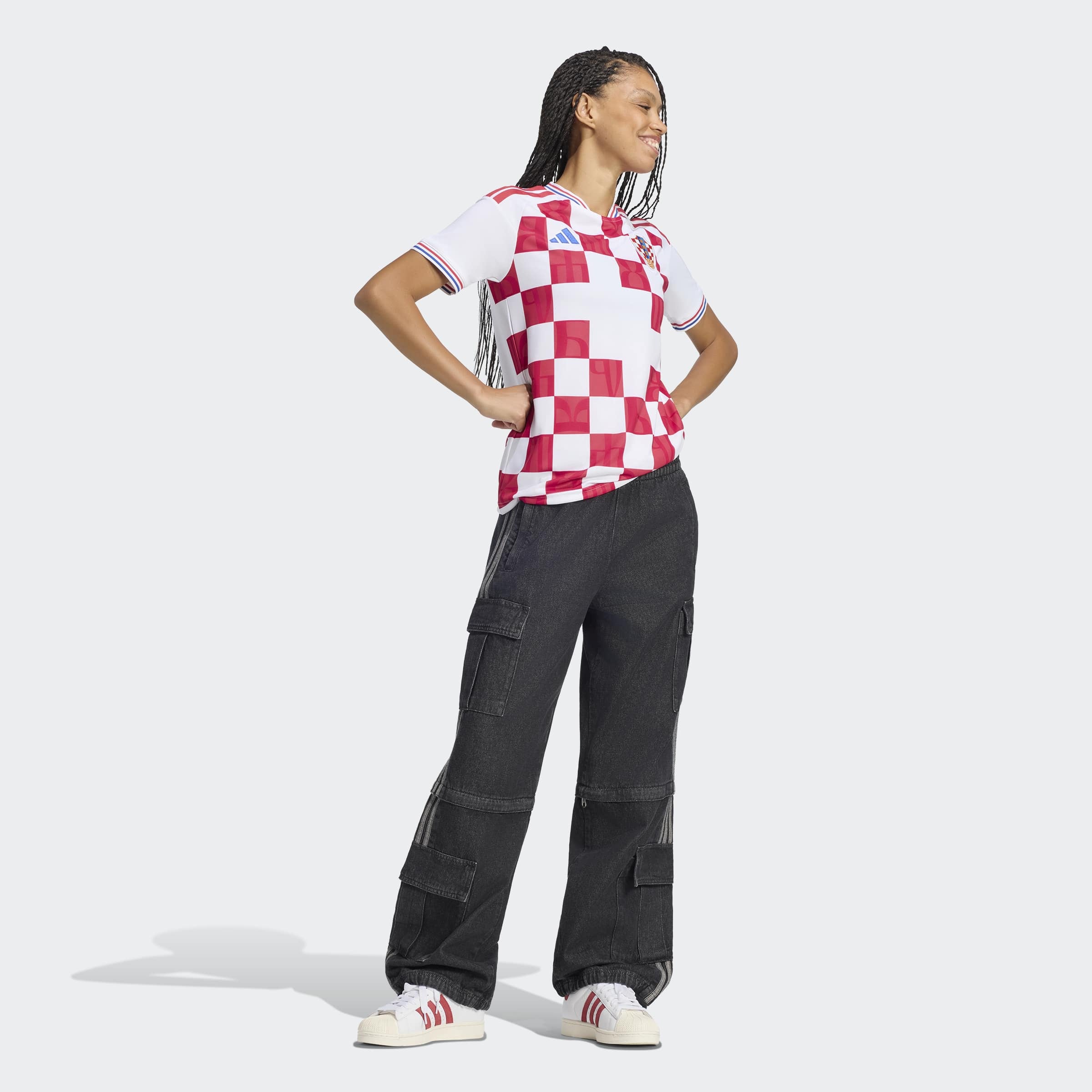adidas Performance Fußballtrikot »KROATIEN 26 HEIMTRIKOT« mit Climacool® Technologie, schnell trocknendes Doubleknit-Material