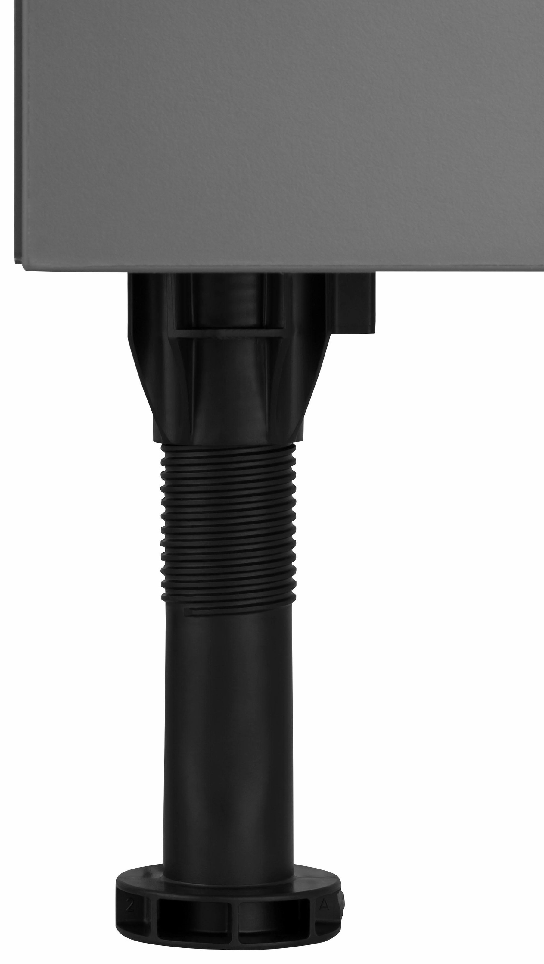 OPTIFIT Eckunterschrank »Bern« 100 cm breit, mit 1 Tür mit höhenverstellbaren Füßen, mit Metallgriff