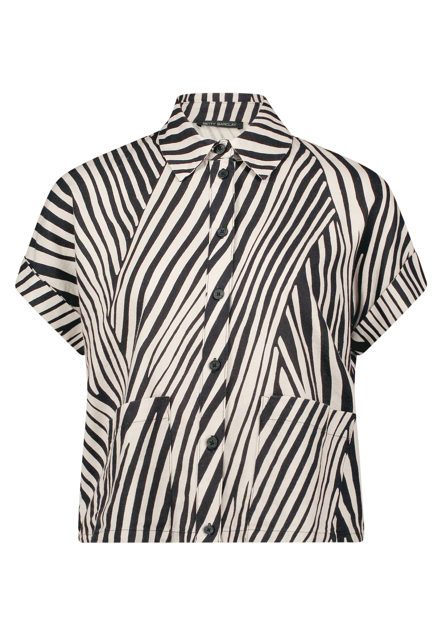 Betty Barclay Klassische Bluse »Leinenbluse mit Kragen«