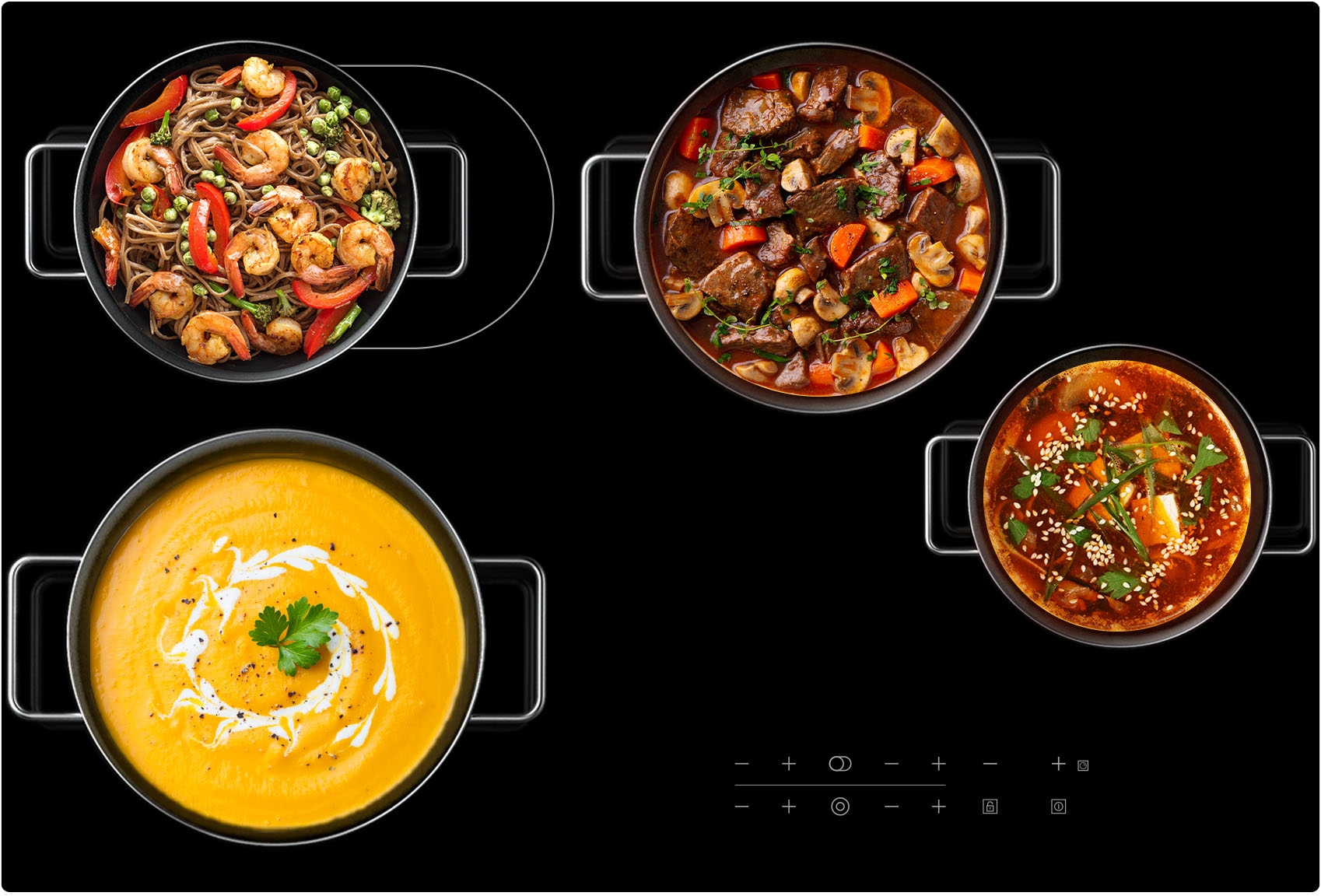 Hanseatic Elektro-Kochfeld »HC67778TS«