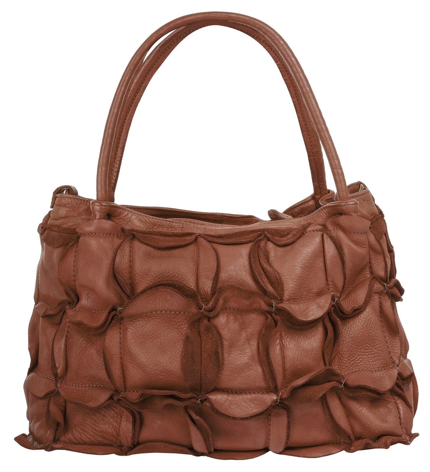 Samantha Look Shopper echt Leder, Made in Italy