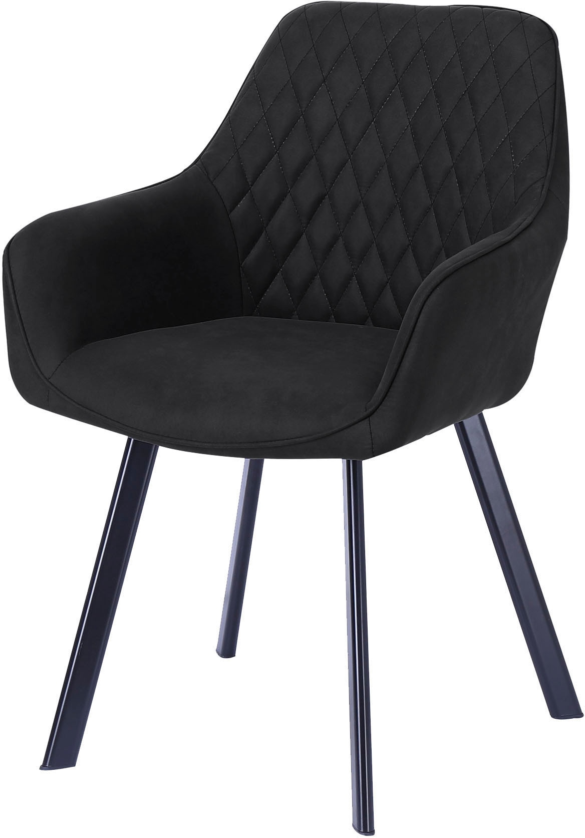 SalesFever Armlehnstuhl, (Set), 2 St., Microfaser, Rückenlehne mit  Rautensteppung OTTO Online Shop | Stühle