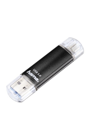 Hama USB-Stick, (USB 3.0 Lesegeschwindigkeit 40 MB/s), "Laeta Twin", USB 3.0, 16 GB,... kaufen