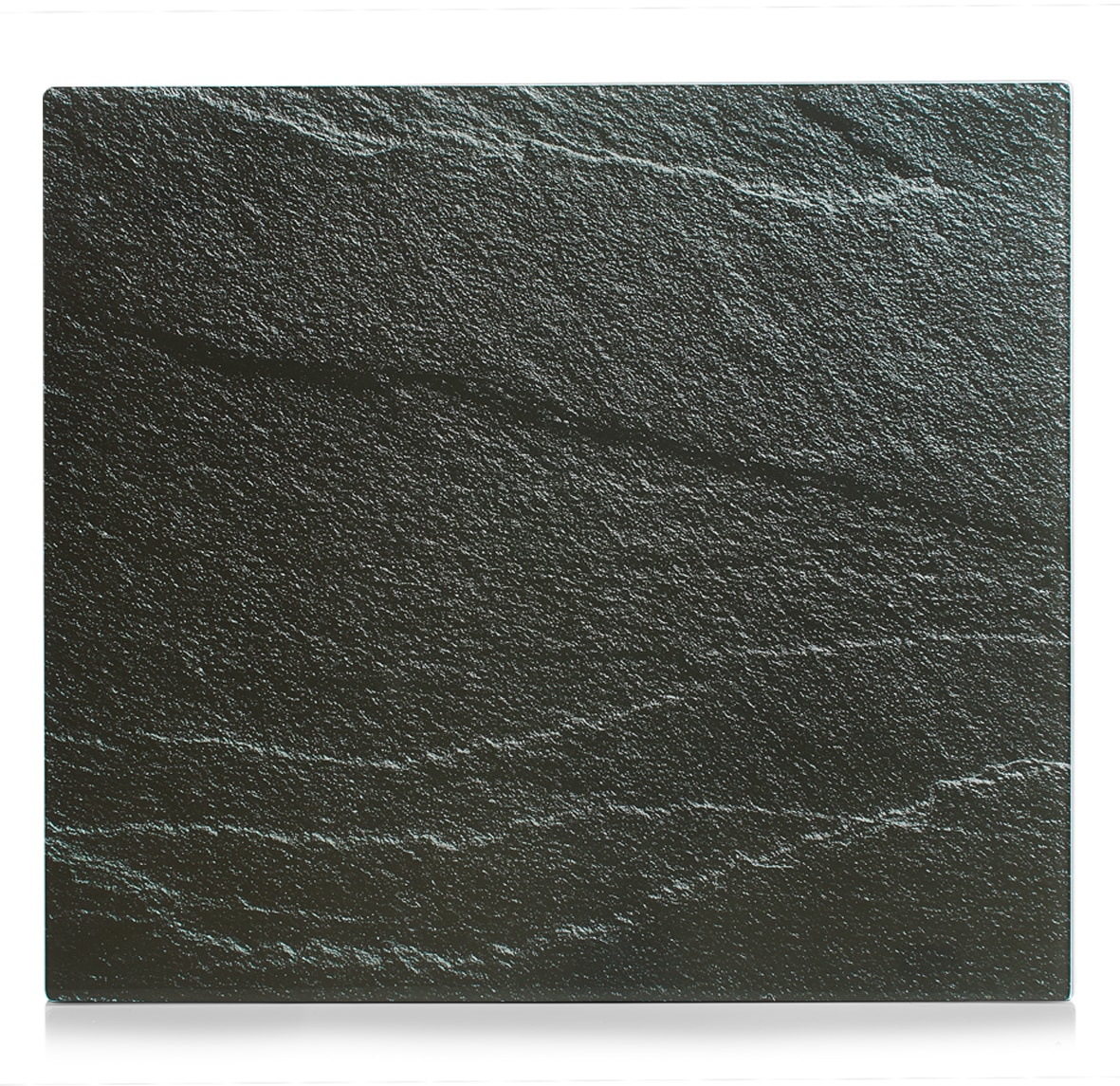 Zeller Present Herdblende-/Abdeckplatte »Schiefer« Silikonfüßen