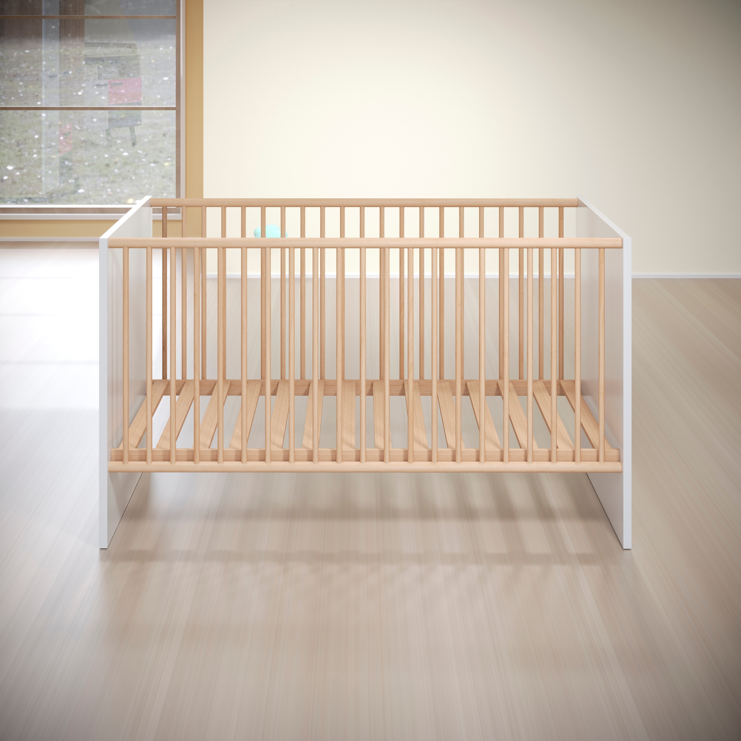trendteam Babymöbel-Set »Mats«, (Set, 3 tlg., Bett, Wickelkommode, Schrank)